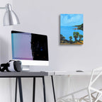Epic Art 'My Cove' by Jadei Graphics, Acrylic Glass Wall Art,12x16