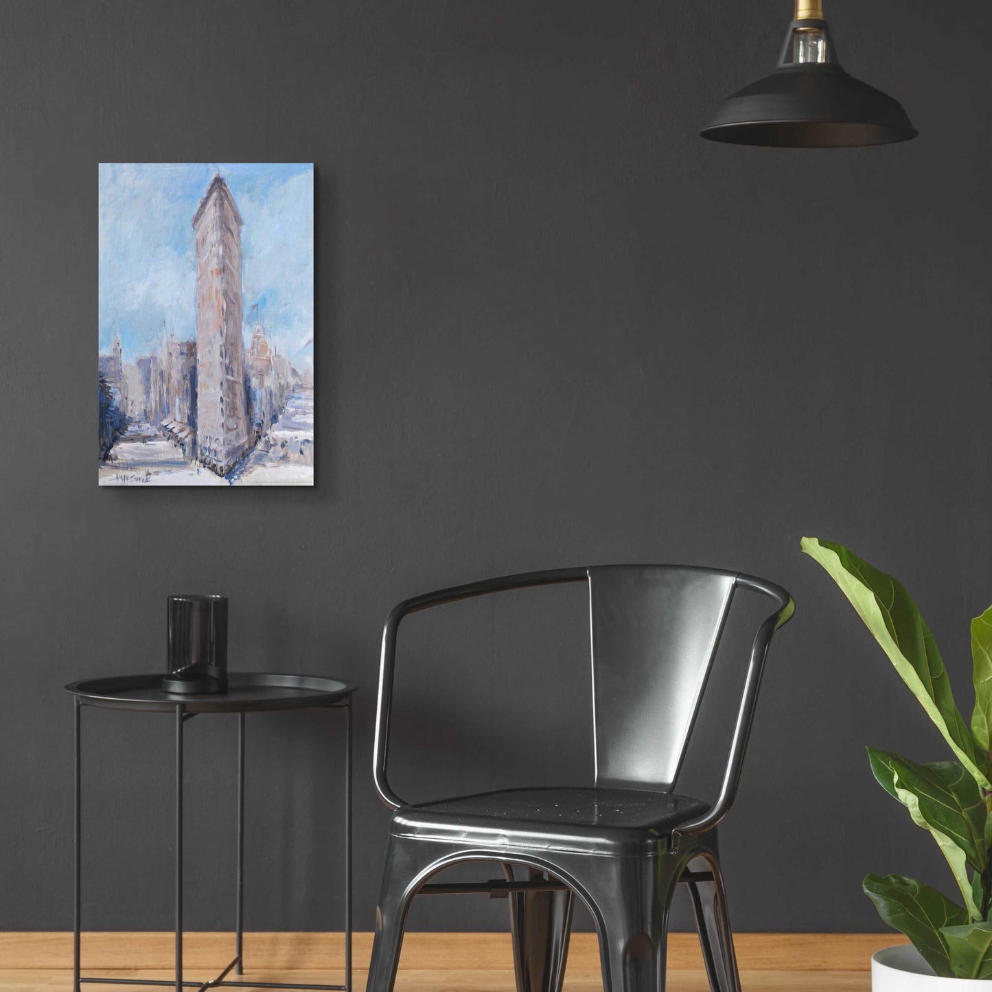 Epic Art 'Flatiron' by Jadei Graphics, Acrylic Glass Wall Art,16x24