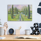 Epic Art 'Garden Path' by Jadei Graphics, Acrylic Glass Wall Art,16x12