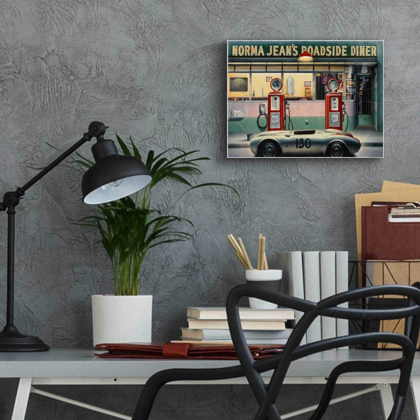 Epic Art 'Destiny Highway' by Chris Consani, Acrylic Glass Wall Art,16x12