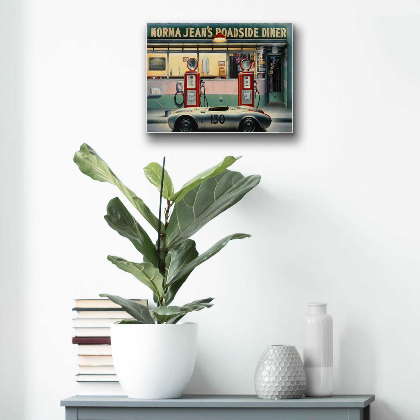 Epic Art 'Destiny Highway' by Chris Consani, Acrylic Glass Wall Art,16x12