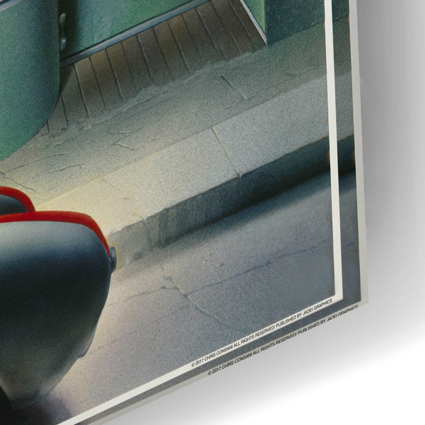 Epic Art 'Destiny Highway' by Chris Consani, Acrylic Glass Wall Art,24x16