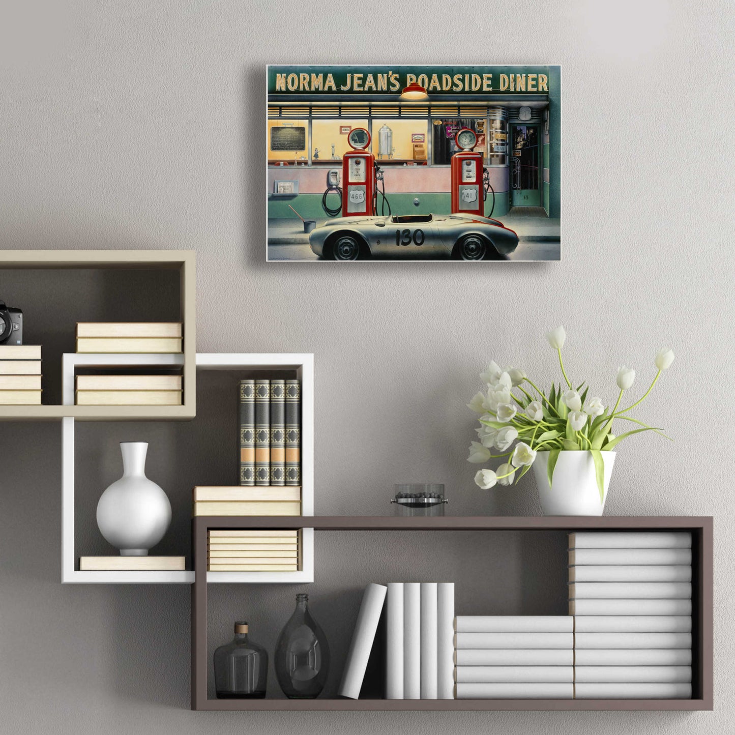 Epic Art 'Destiny Highway' by Chris Consani, Acrylic Glass Wall Art,24x16