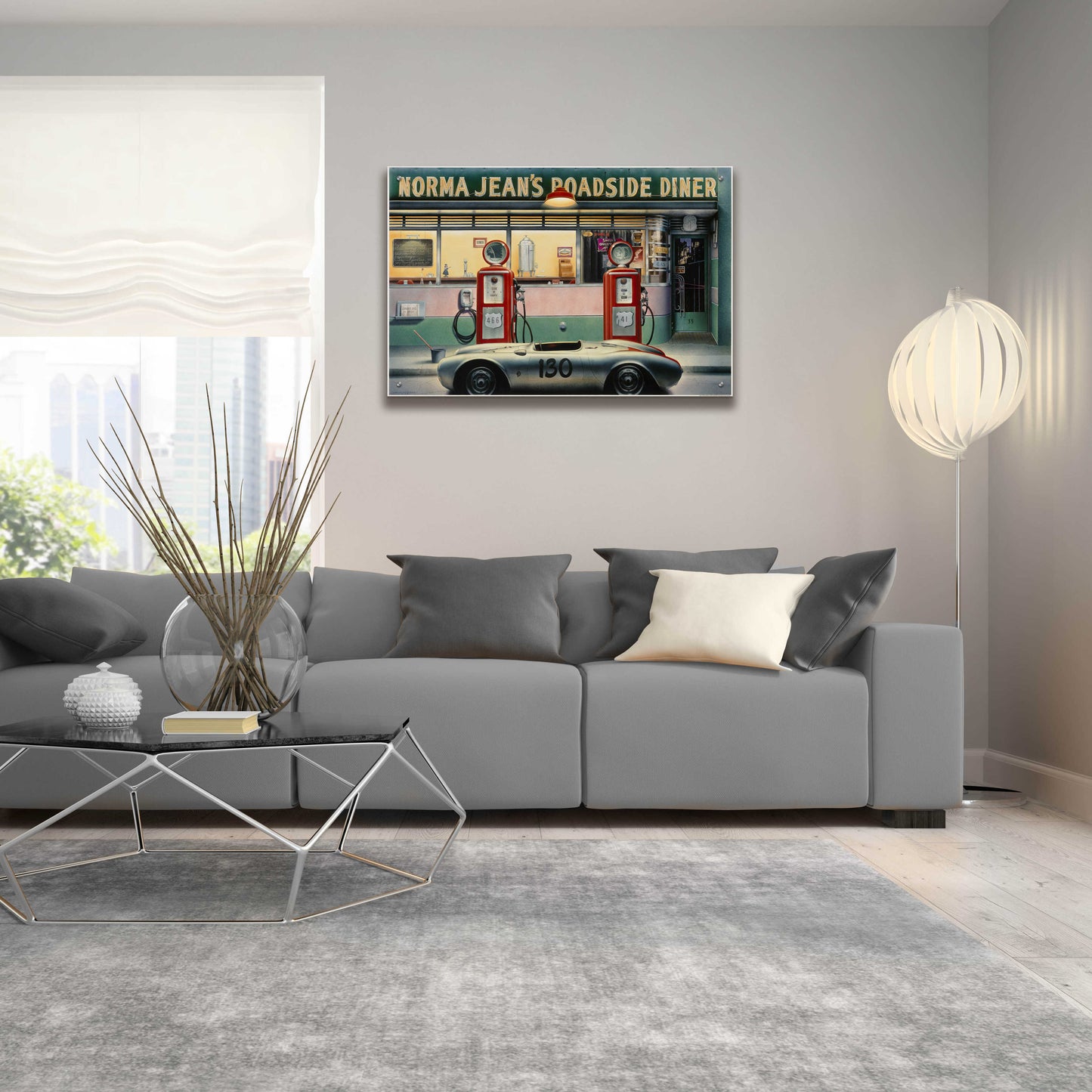 Epic Art 'Destiny Highway' by Chris Consani, Acrylic Glass Wall Art,36x24