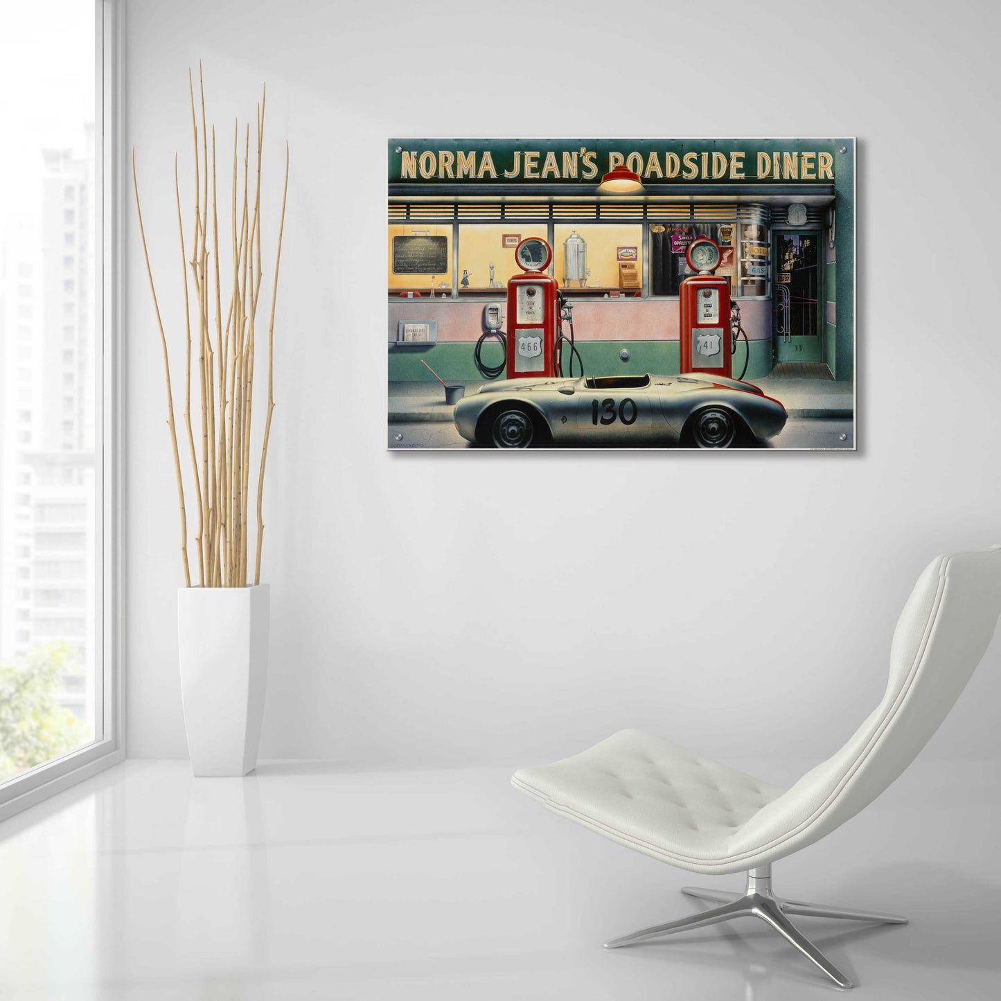 Epic Art 'Destiny Highway' by Chris Consani, Acrylic Glass Wall Art,36x24