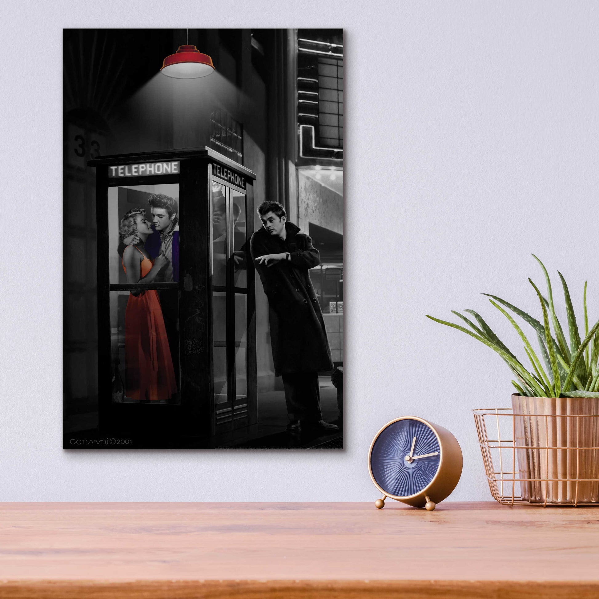 Epic Art 'Midnight Matinee BW' by Chris Consani, Acrylic Glass Wall Art,12x16