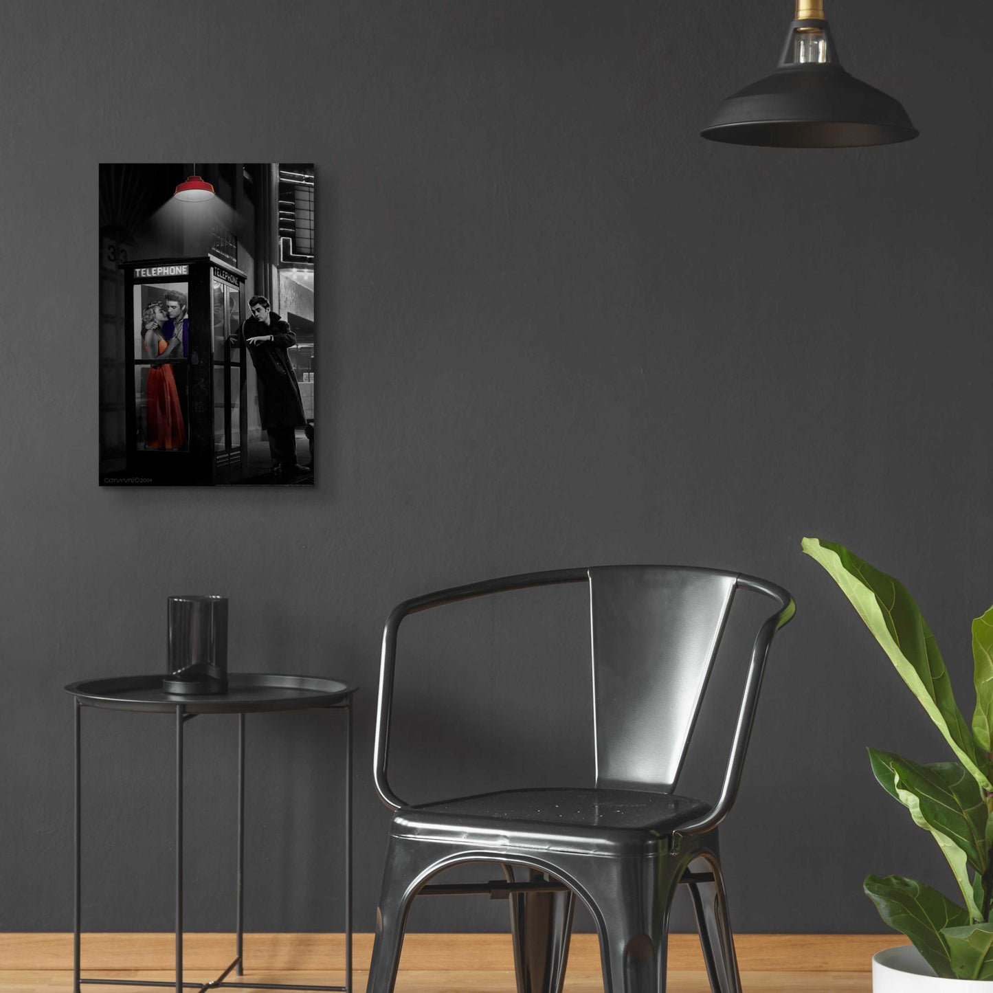 Epic Art 'Midnight Matinee BW' by Chris Consani, Acrylic Glass Wall Art,16x24