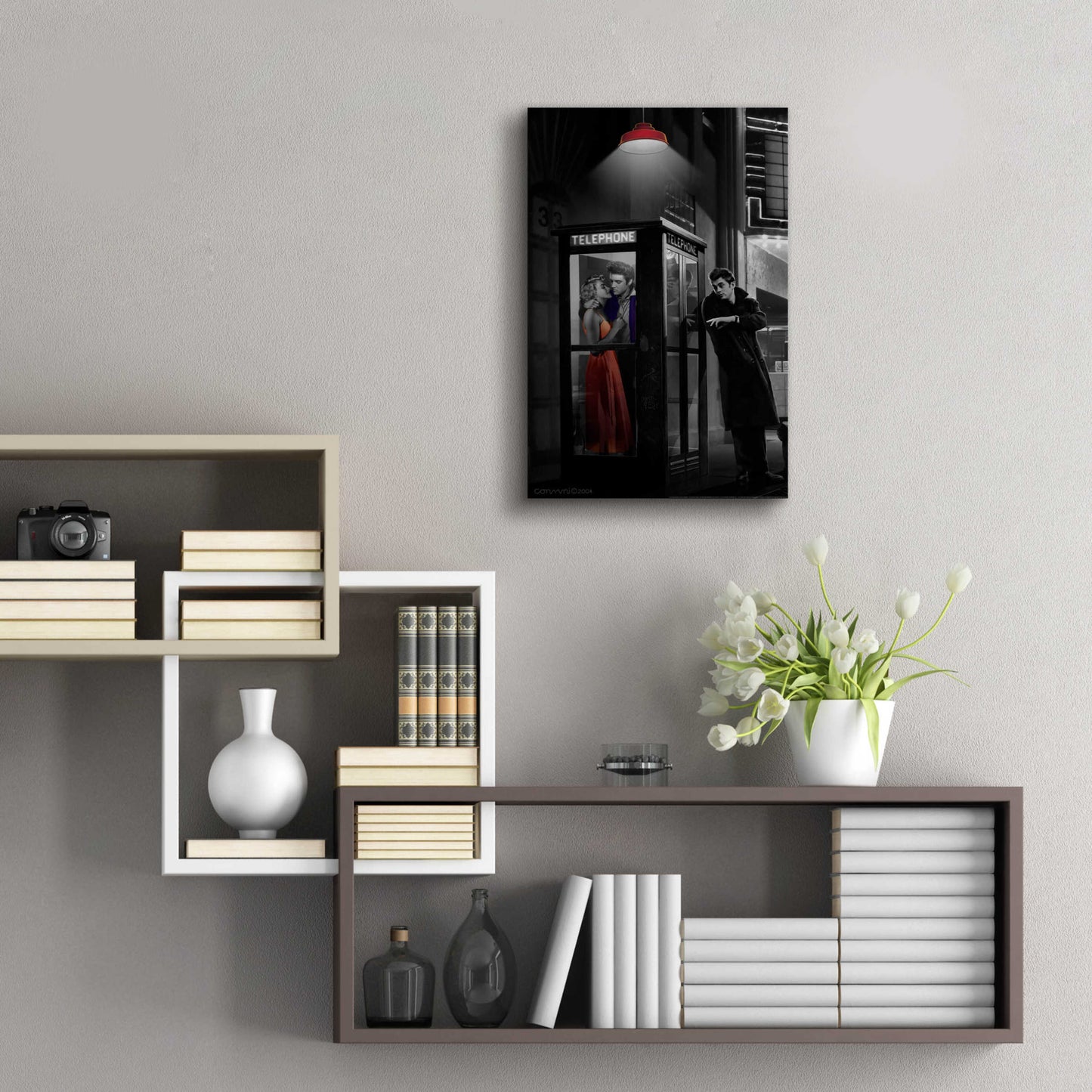 Epic Art 'Midnight Matinee BW' by Chris Consani, Acrylic Glass Wall Art,16x24
