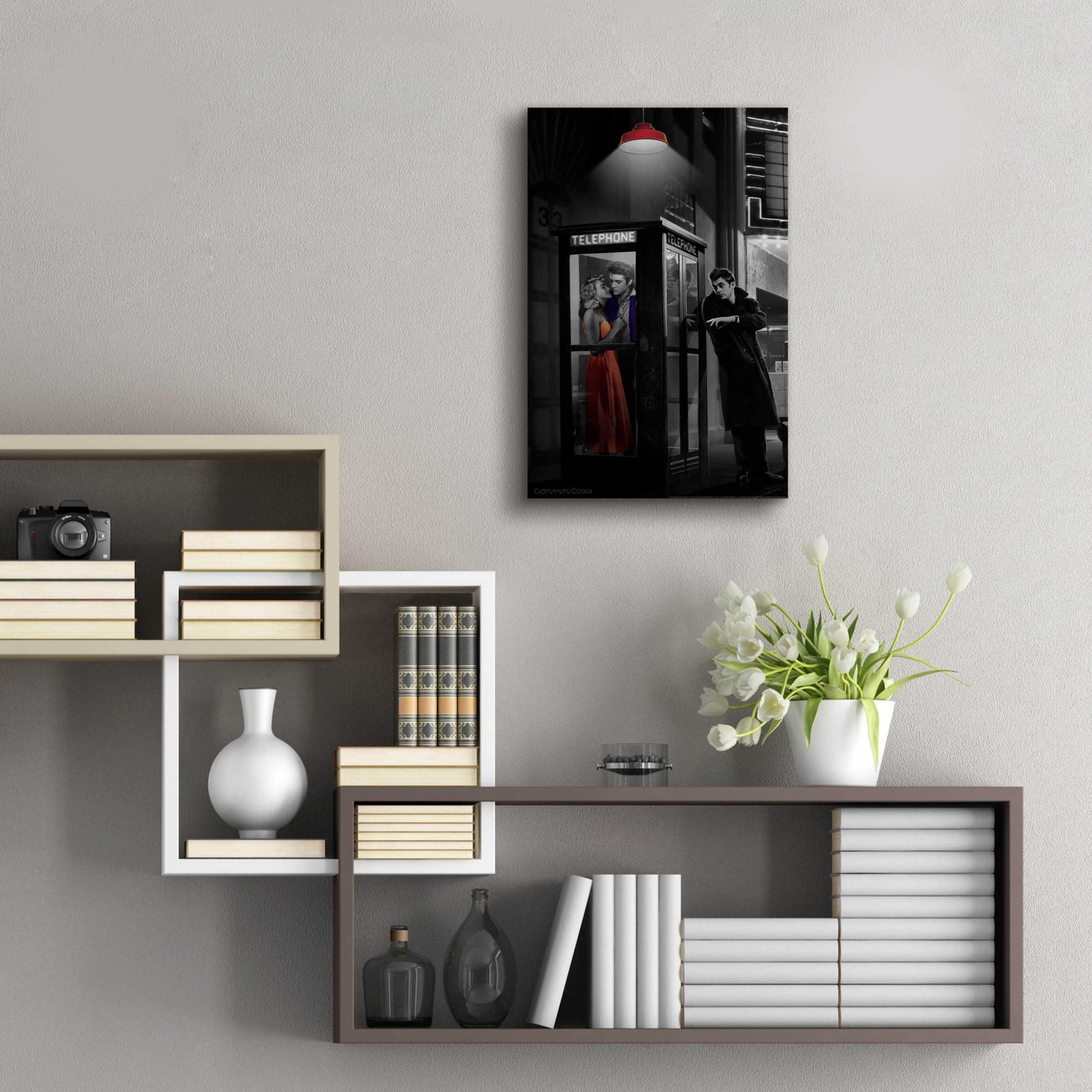 Epic Art 'Midnight Matinee BW' by Chris Consani, Acrylic Glass Wall Art,16x24