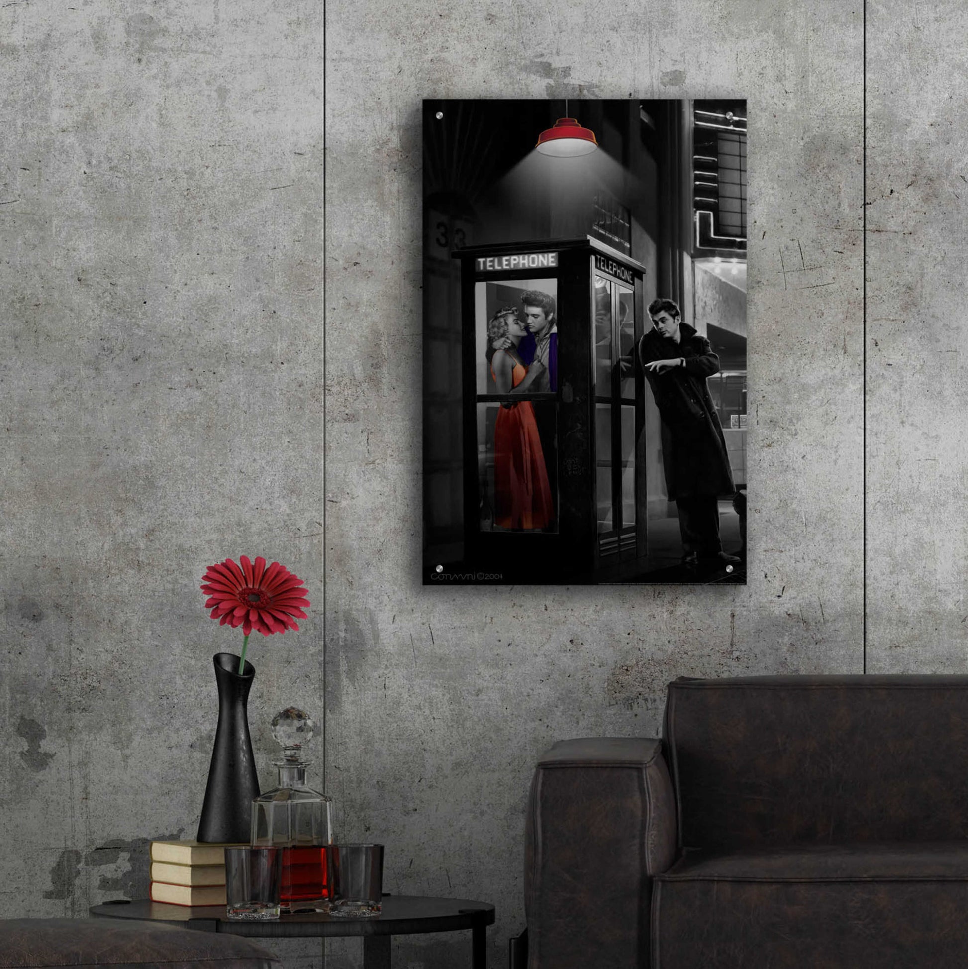 Epic Art 'Midnight Matinee BW' by Chris Consani, Acrylic Glass Wall Art,24x36