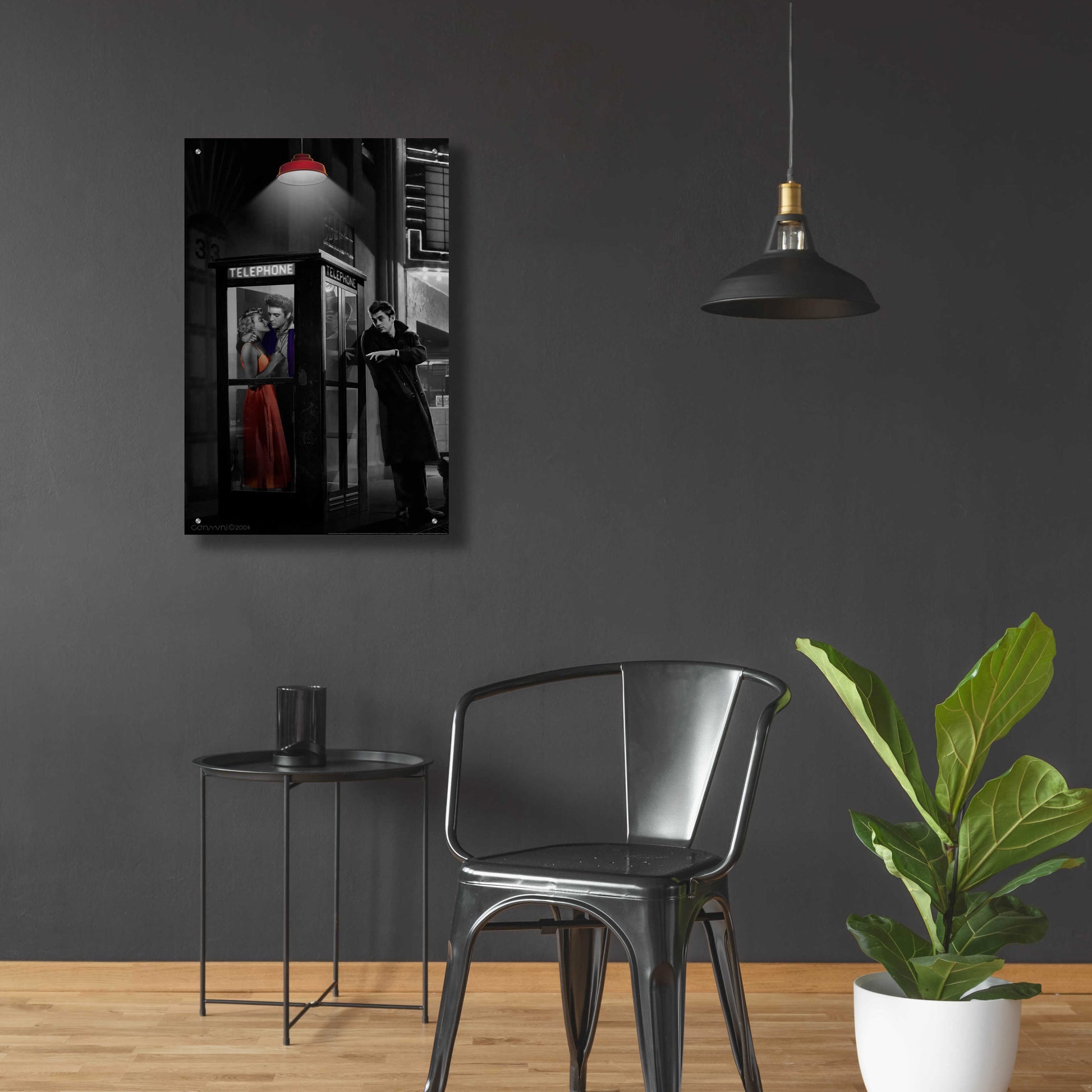 Epic Art 'Midnight Matinee BW' by Chris Consani, Acrylic Glass Wall Art,24x36