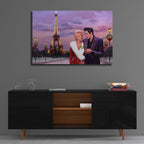 Epic Art 'Paris Christmas' by Chris Consani, Acrylic Glass Wall Art,36x24