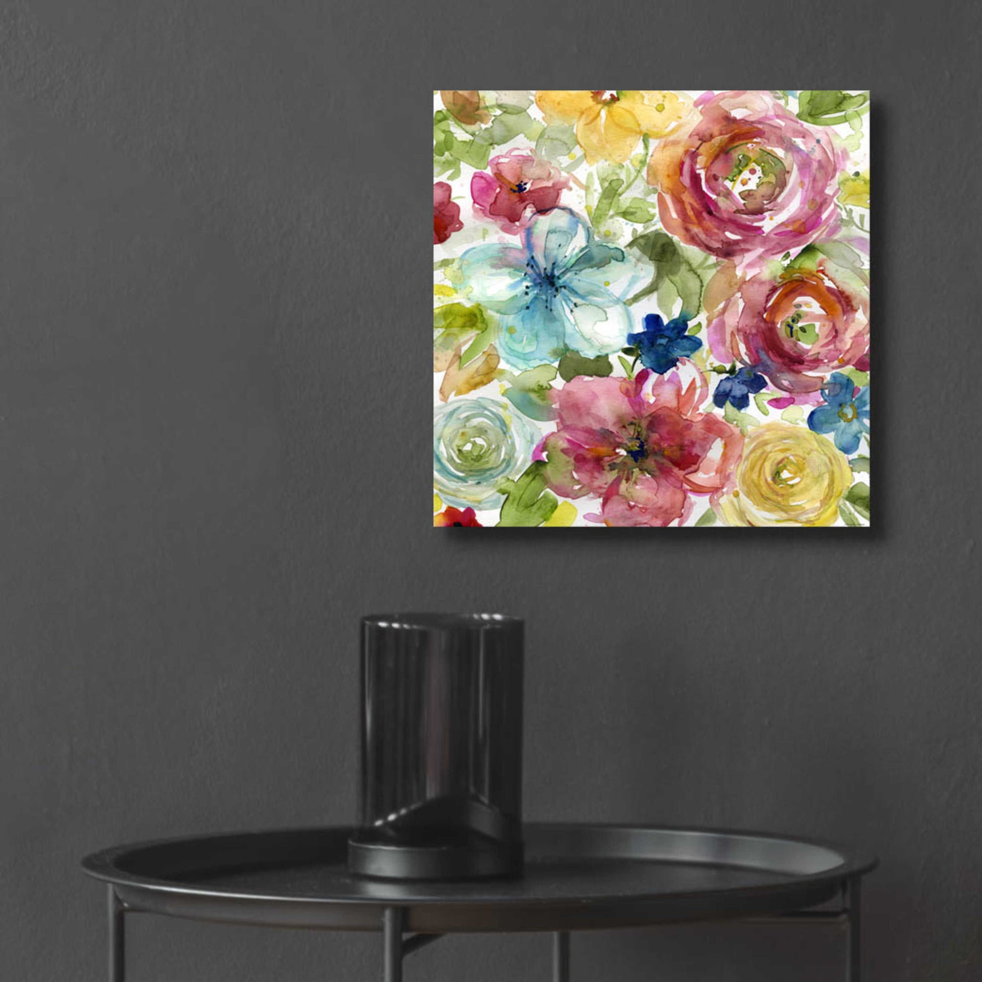 Epic Art 'Assorted Bouquet' by Jadei Graphics, Acrylic Glass Wall Art,12x12