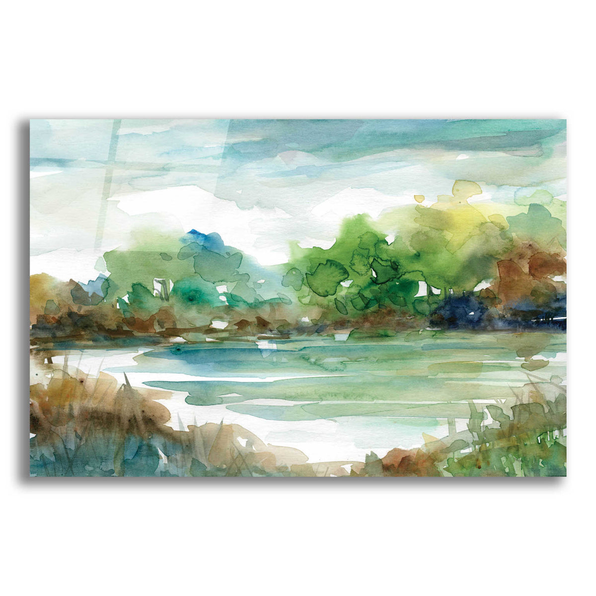 Epic Art 'Tree Line 2' by Jadei Graphics, Acrylic Glass Wall Art