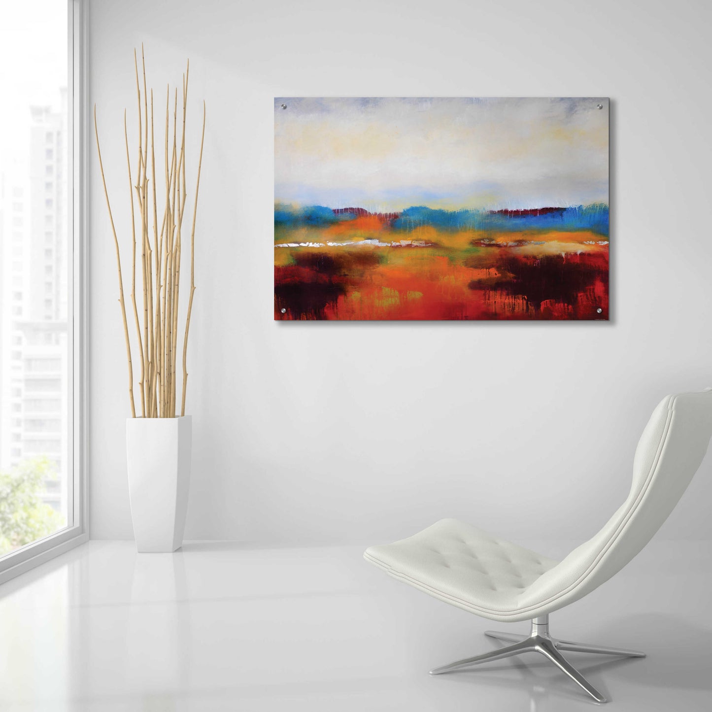 Epic Art 'Color Review' by Jadei Graphics, Acrylic Glass Wall Art,36x24