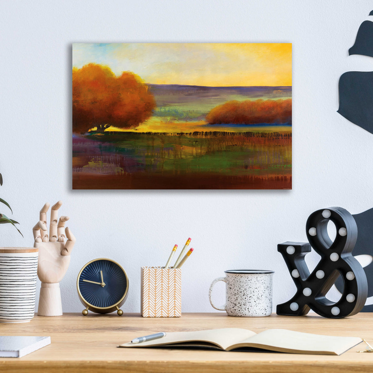 Epic Art 'Forest' by Jadei Graphics, Acrylic Glass Wall Art,16x12