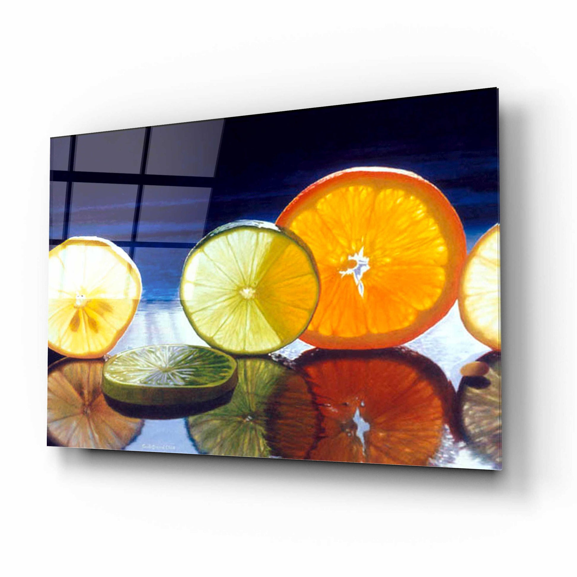 Epic Art 'Juicy Fruit' by Cecile Baird, Acrylic Glass Wall Art,16x12