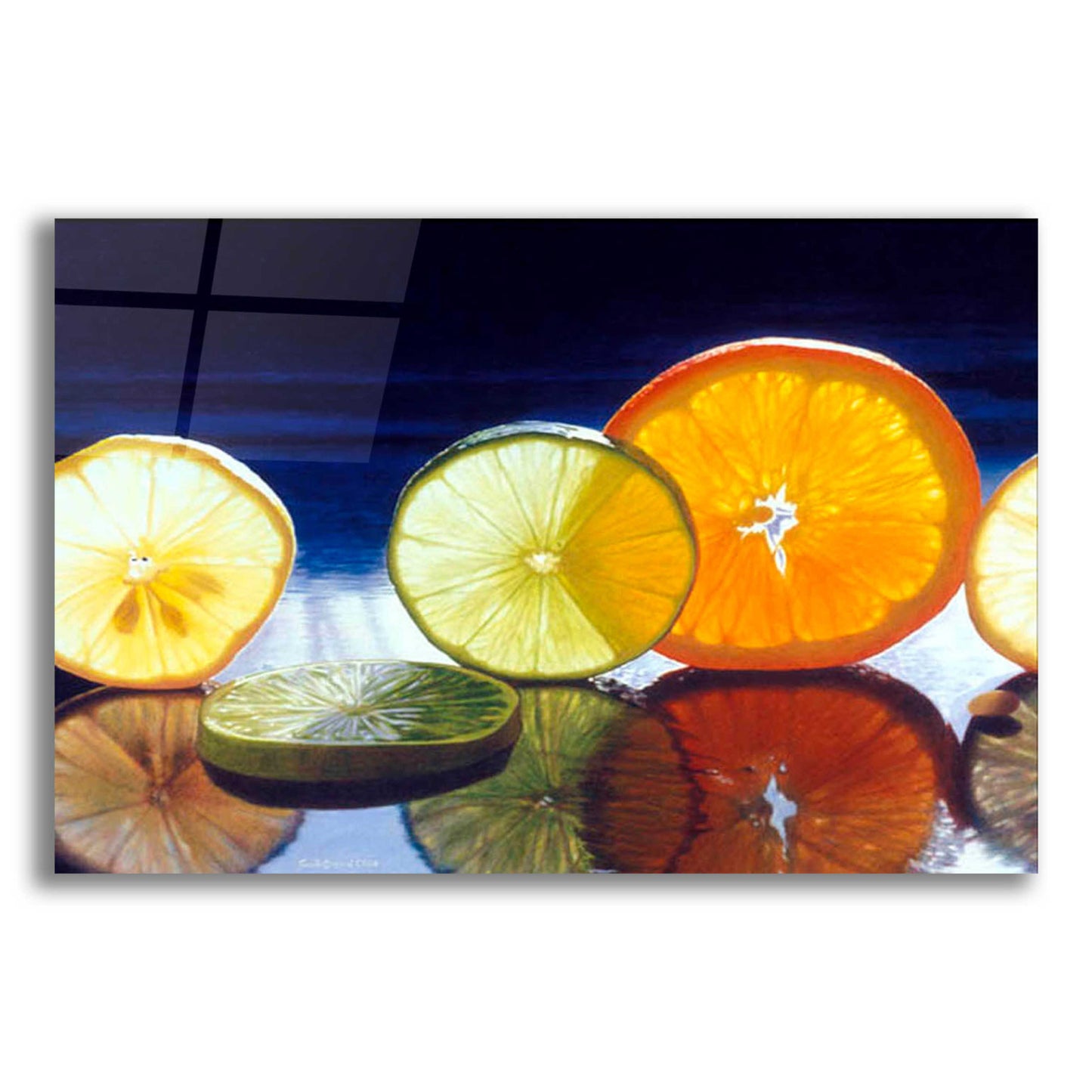 Epic Art 'Juicy Fruit' by Cecile Baird, Acrylic Glass Wall Art,24x16