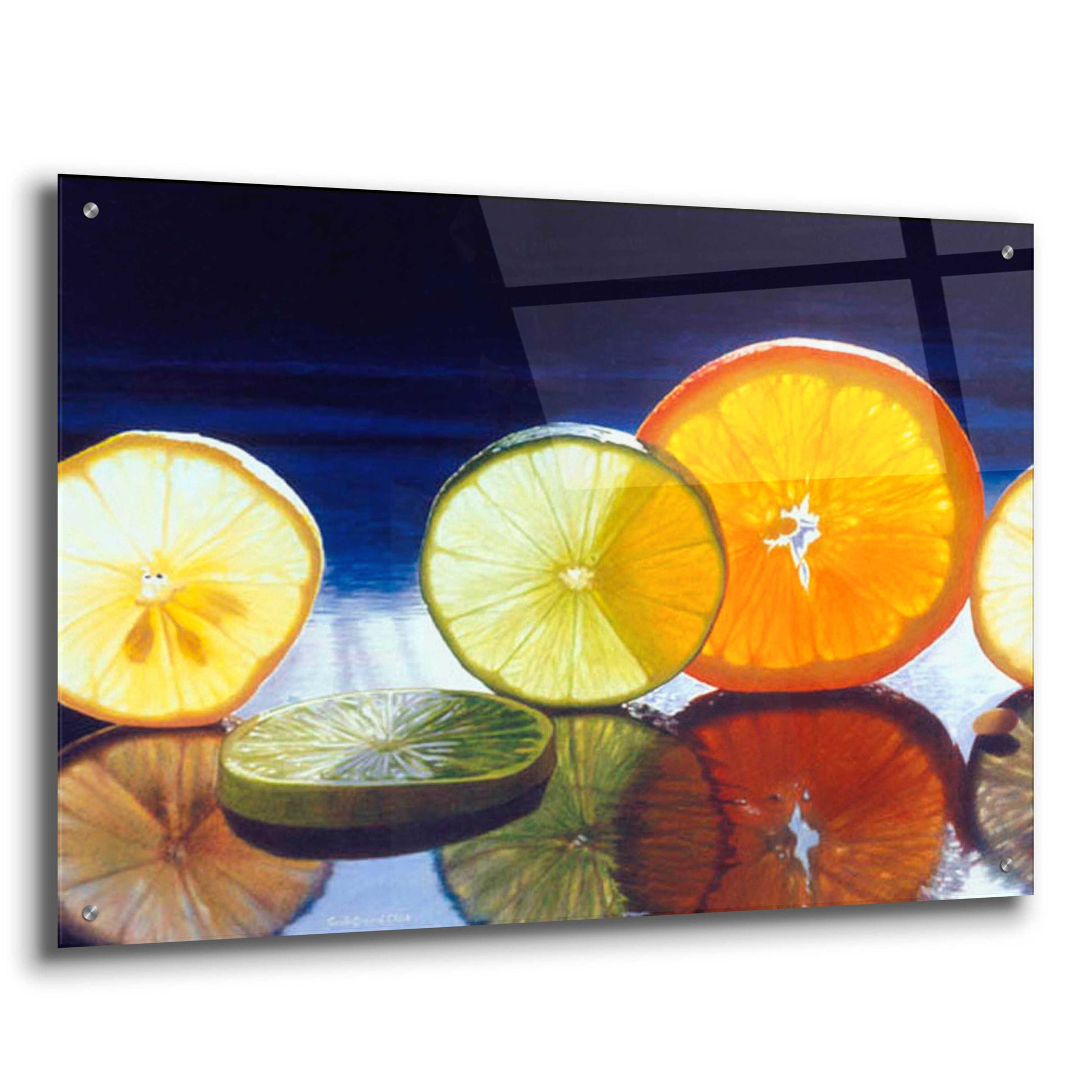 Epic Art 'Juicy Fruit' by Cecile Baird, Acrylic Glass Wall Art,36x24