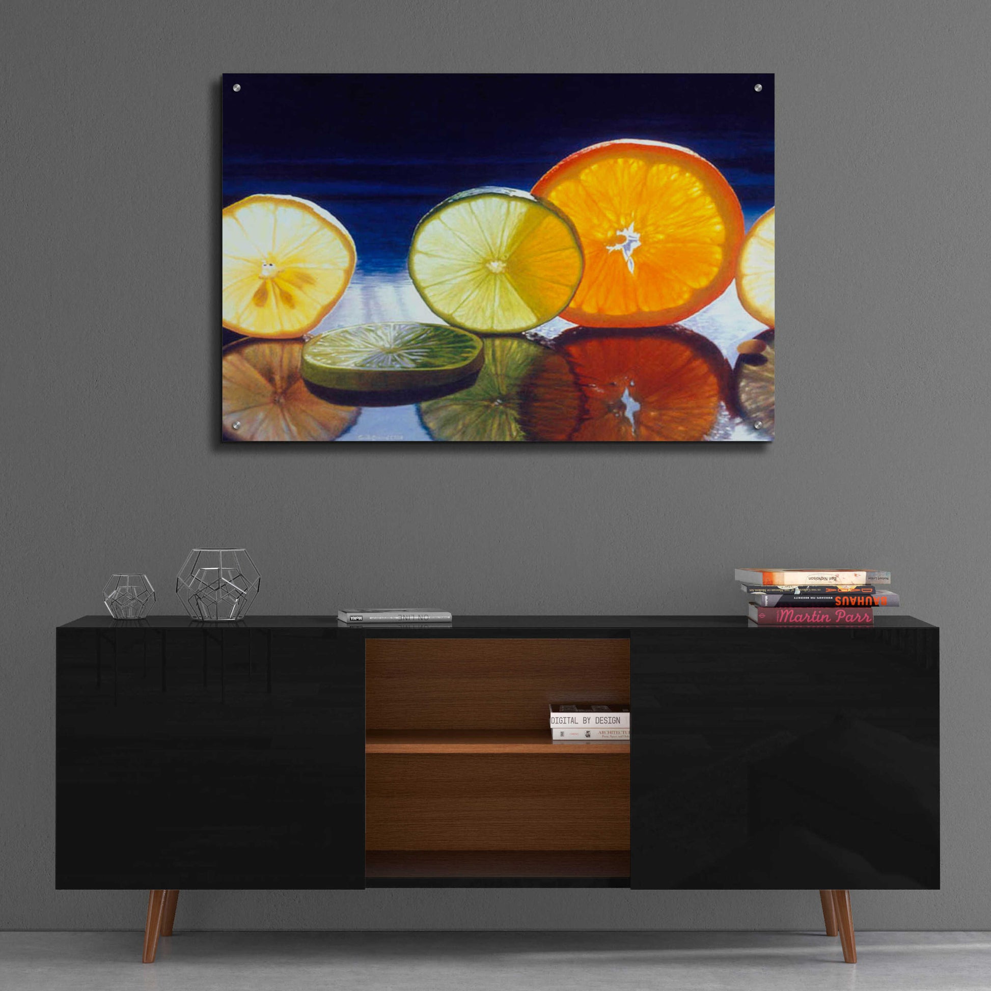 Epic Art 'Juicy Fruit' by Cecile Baird, Acrylic Glass Wall Art,36x24