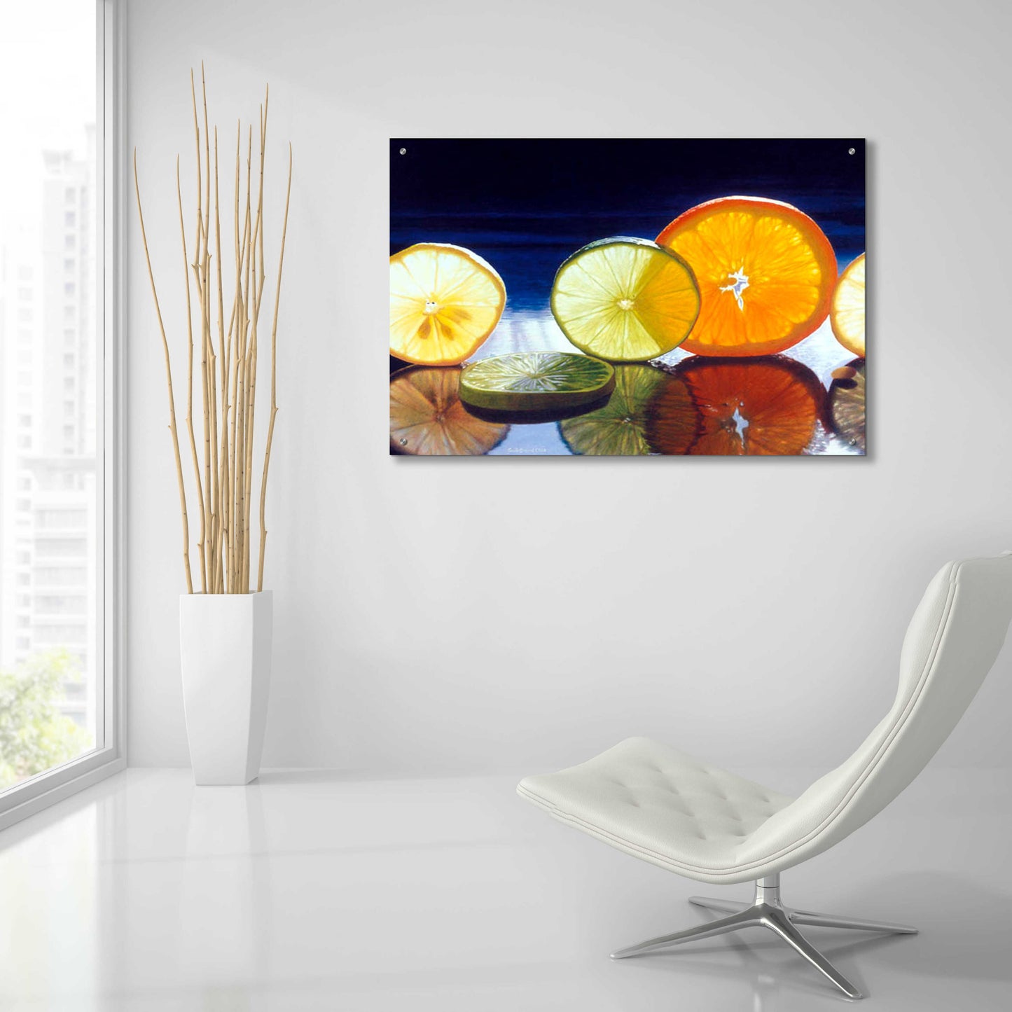 Epic Art 'Juicy Fruit' by Cecile Baird, Acrylic Glass Wall Art,36x24