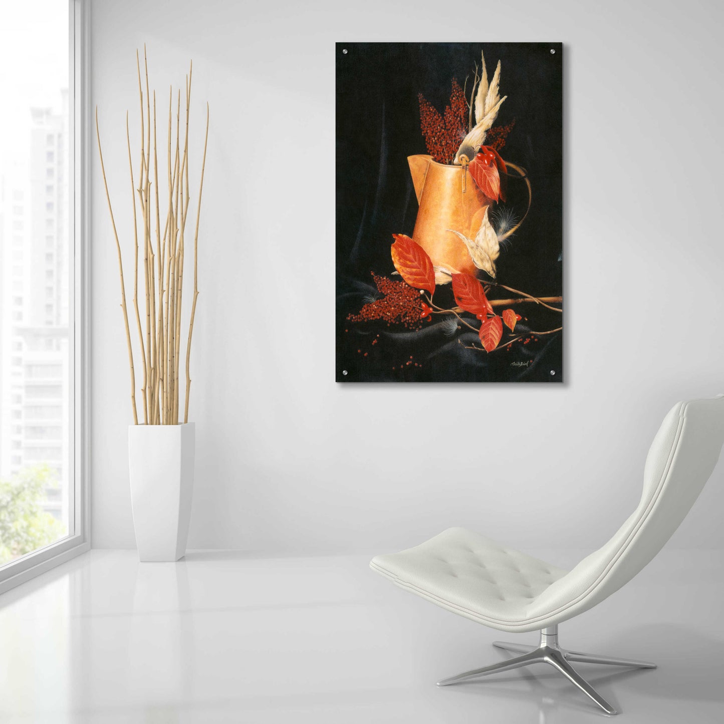 Epic Art 'Autumn' by Cecile Baird, Acrylic Glass Wall Art,24x36