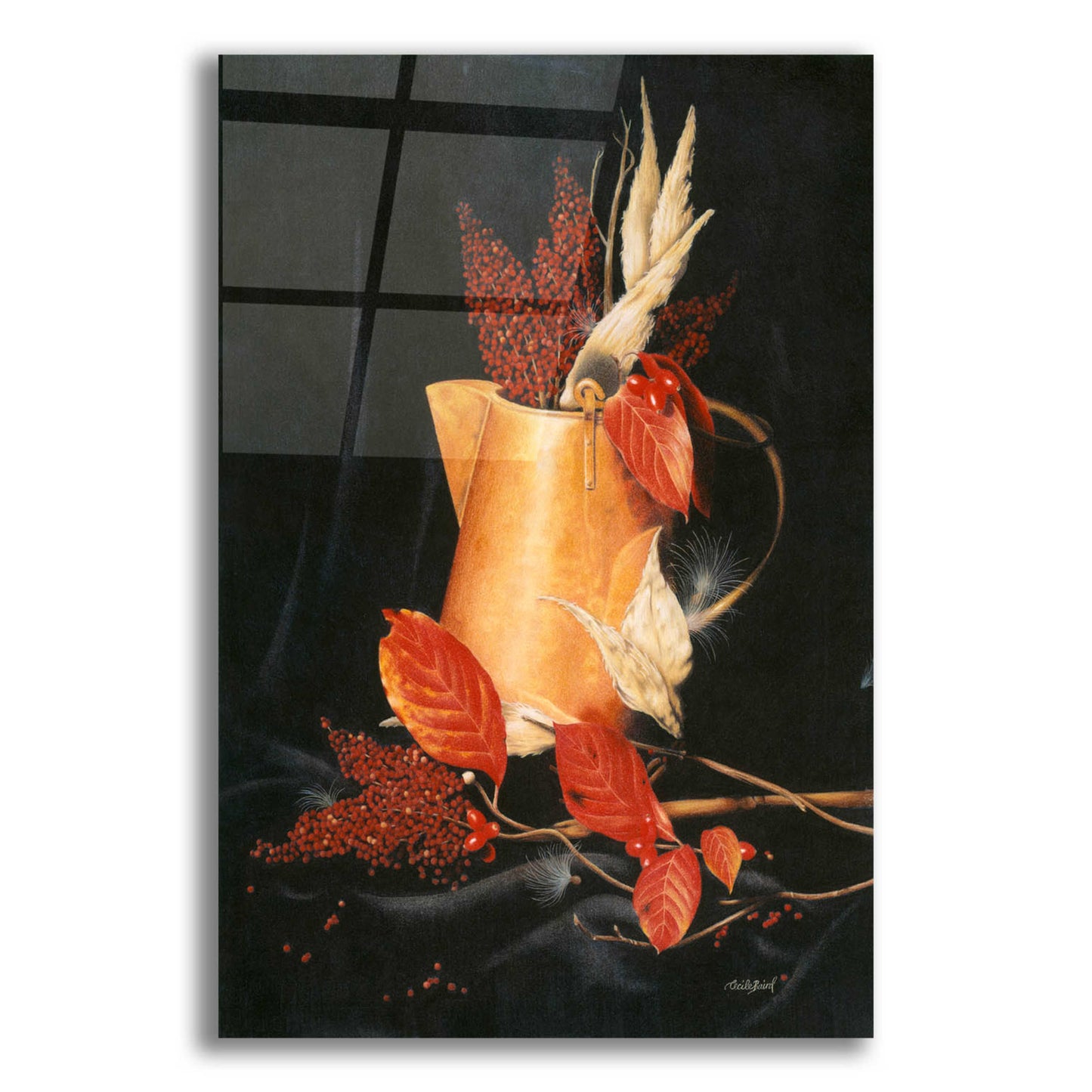 Epic Art 'Autumn' by Cecile Baird, Acrylic Glass Wall Art