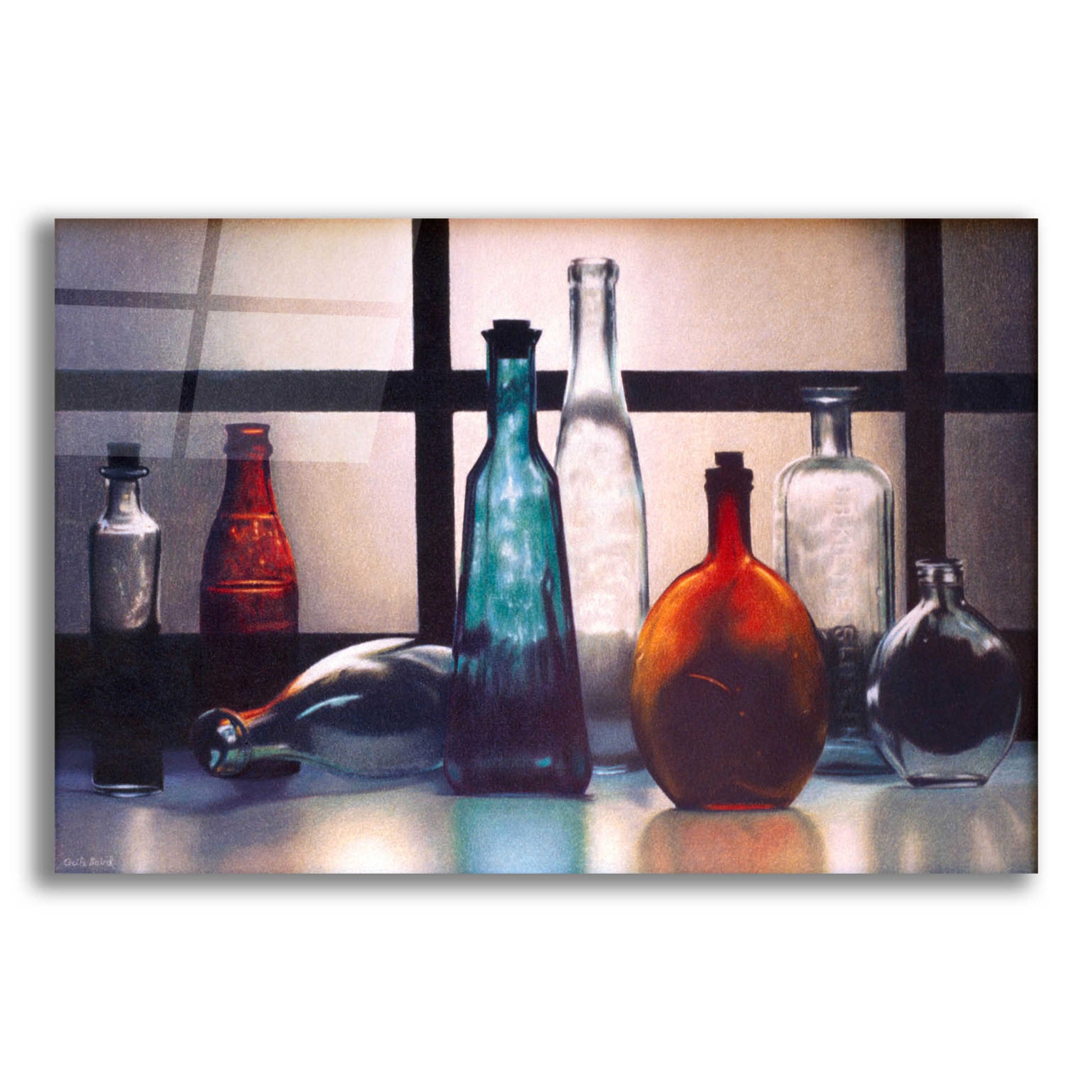 Epic Art 'Bottled Twilight' by Cecile Baird, Acrylic Glass Wall Art,16x12