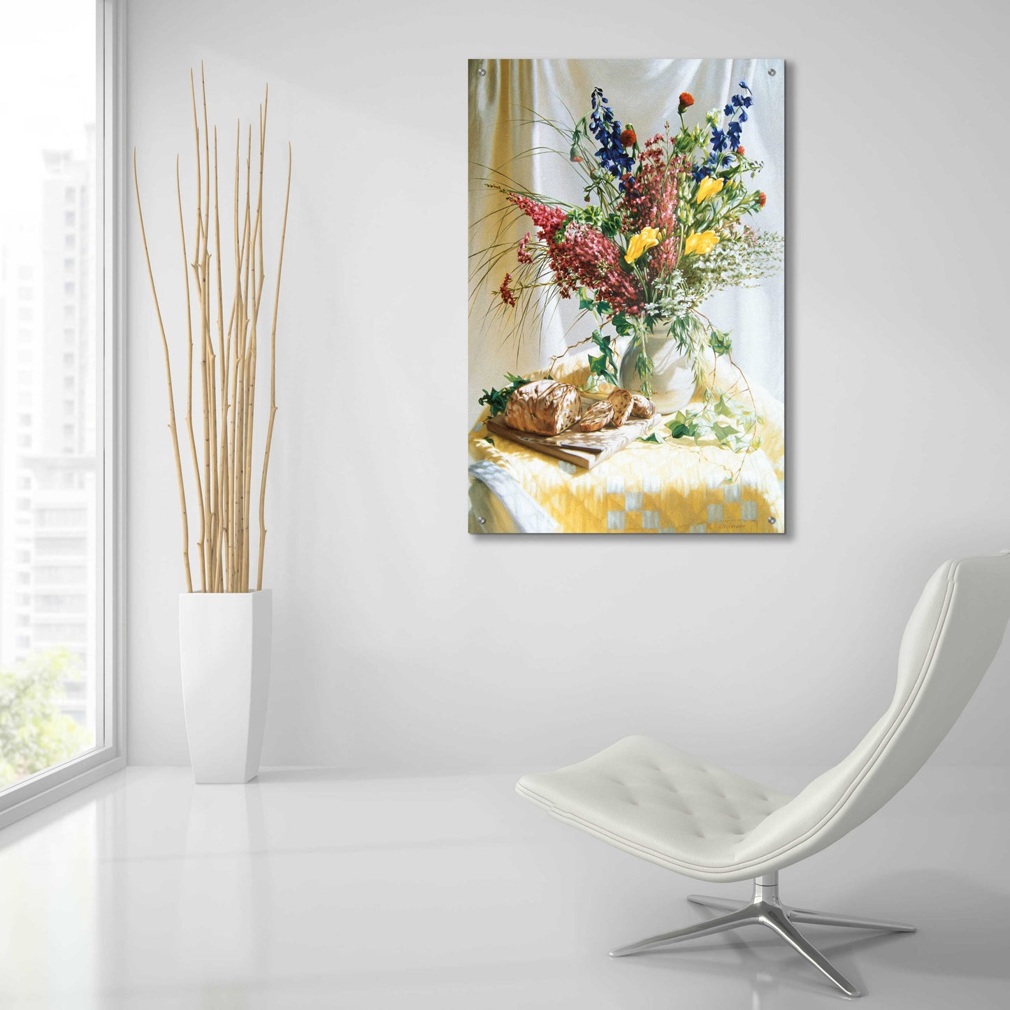 Epic Art 'The smell of bread in the morning' by Robin Anderson, Acrylic Glass Wall Art,24x36