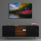 Epic Art 'Lake vibes' by Anthony Casay, Acrylic Glass Wall Art,36x24
