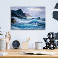 Epic Art 'Perfect Wave' by Anthony Casay, Acrylic Glass Wall Art,16x12