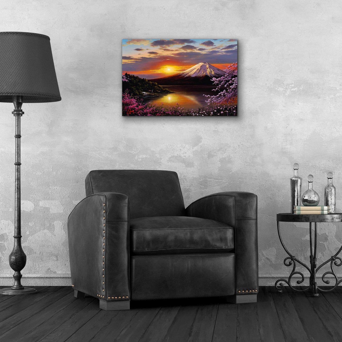 Epic Art 'Sunset VIEWS' by Anthony Casay, Acrylic Glass Wall Art,24x16