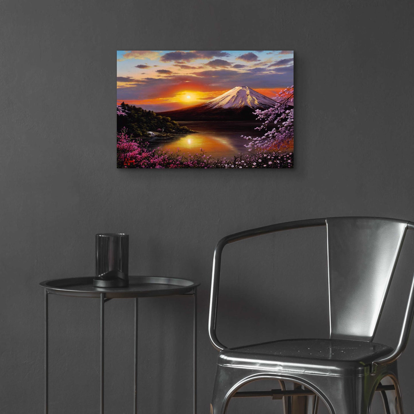 Epic Art 'Sunset VIEWS' by Anthony Casay, Acrylic Glass Wall Art,24x16