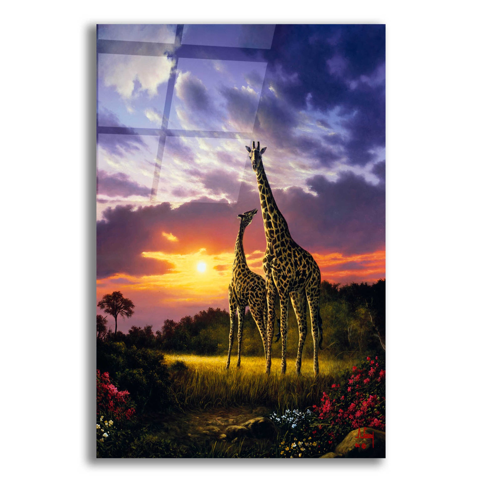 Epic Art '2338T0' by Anthony Casay, Acrylic Glass Wall Art