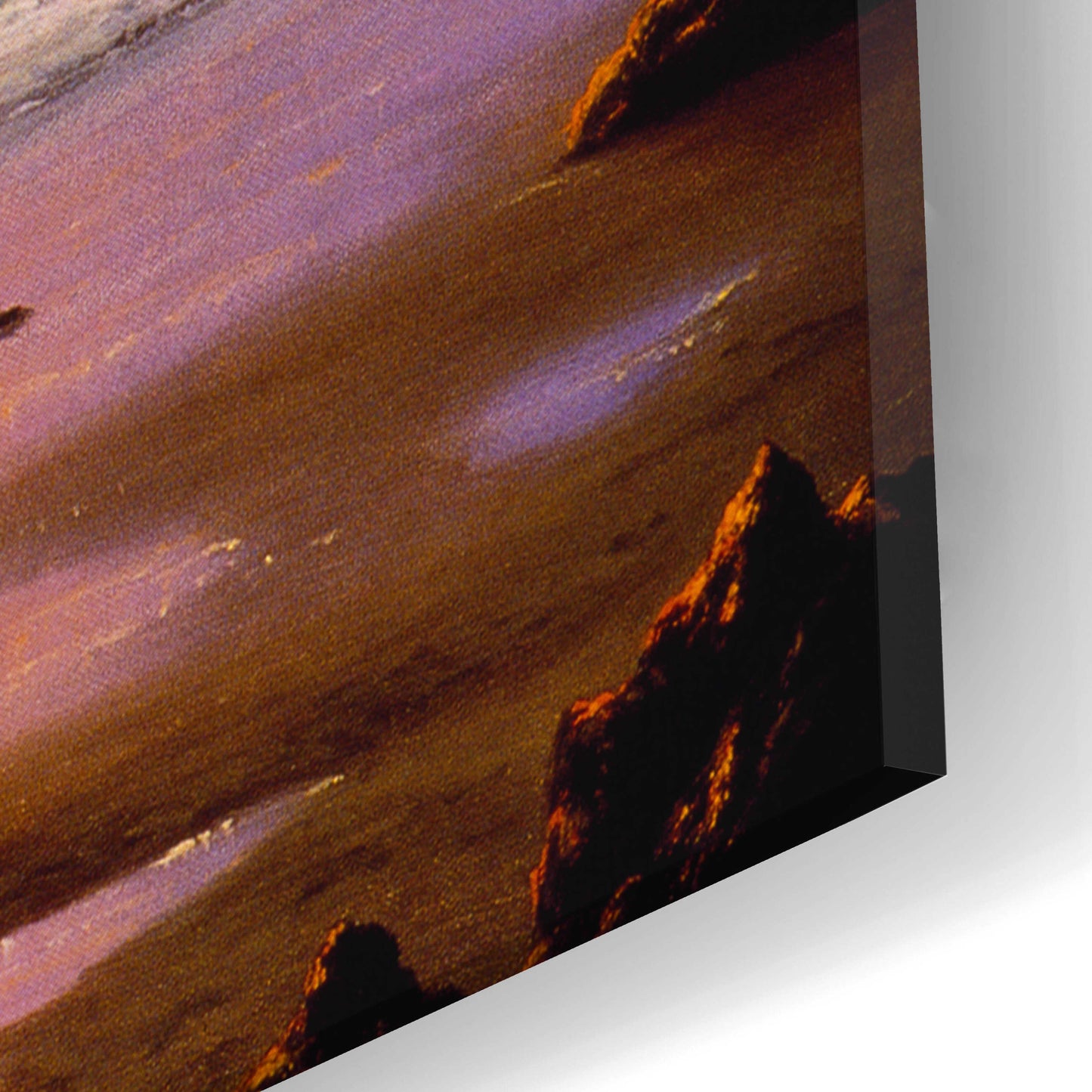 Epic Art 'Sunset Glow' by Anthony Casay, Acrylic Glass Wall Art,16x24