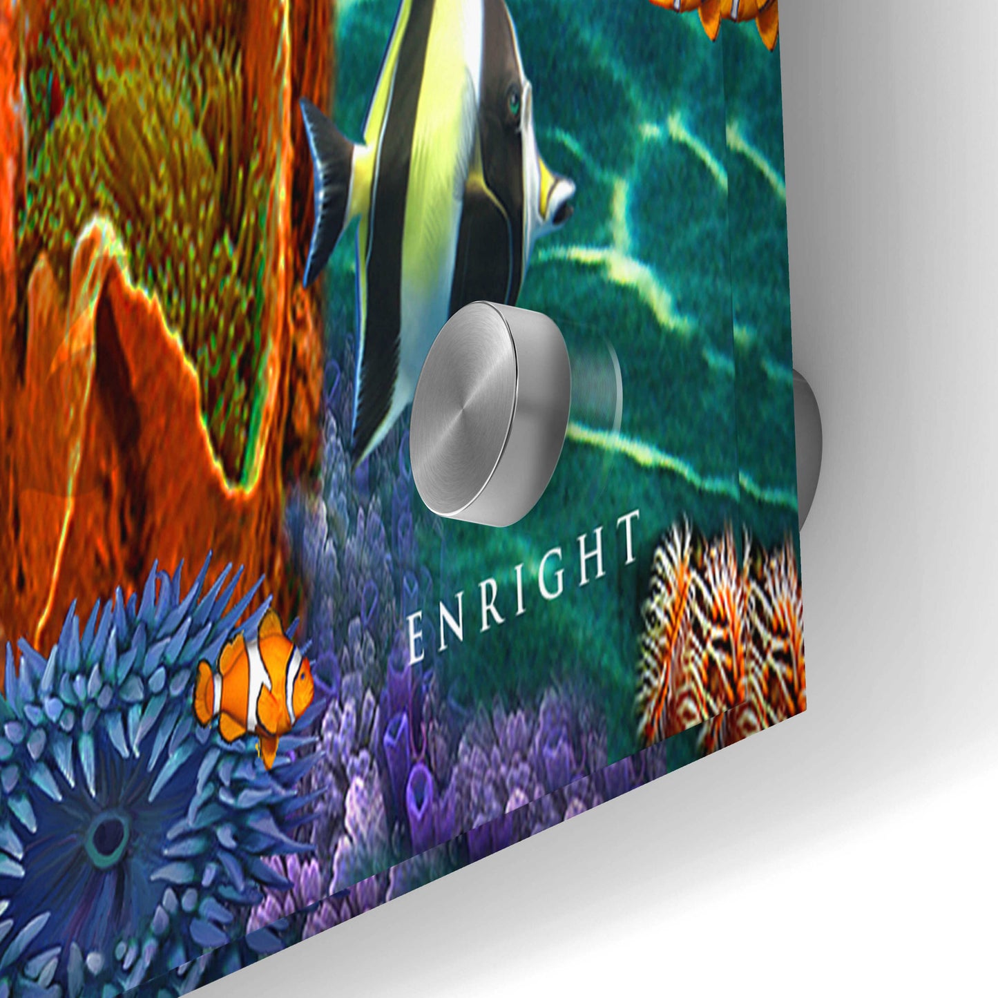 Epic Art 'Neptunes World' by Enright, Acrylic Glass Wall Art,36x24