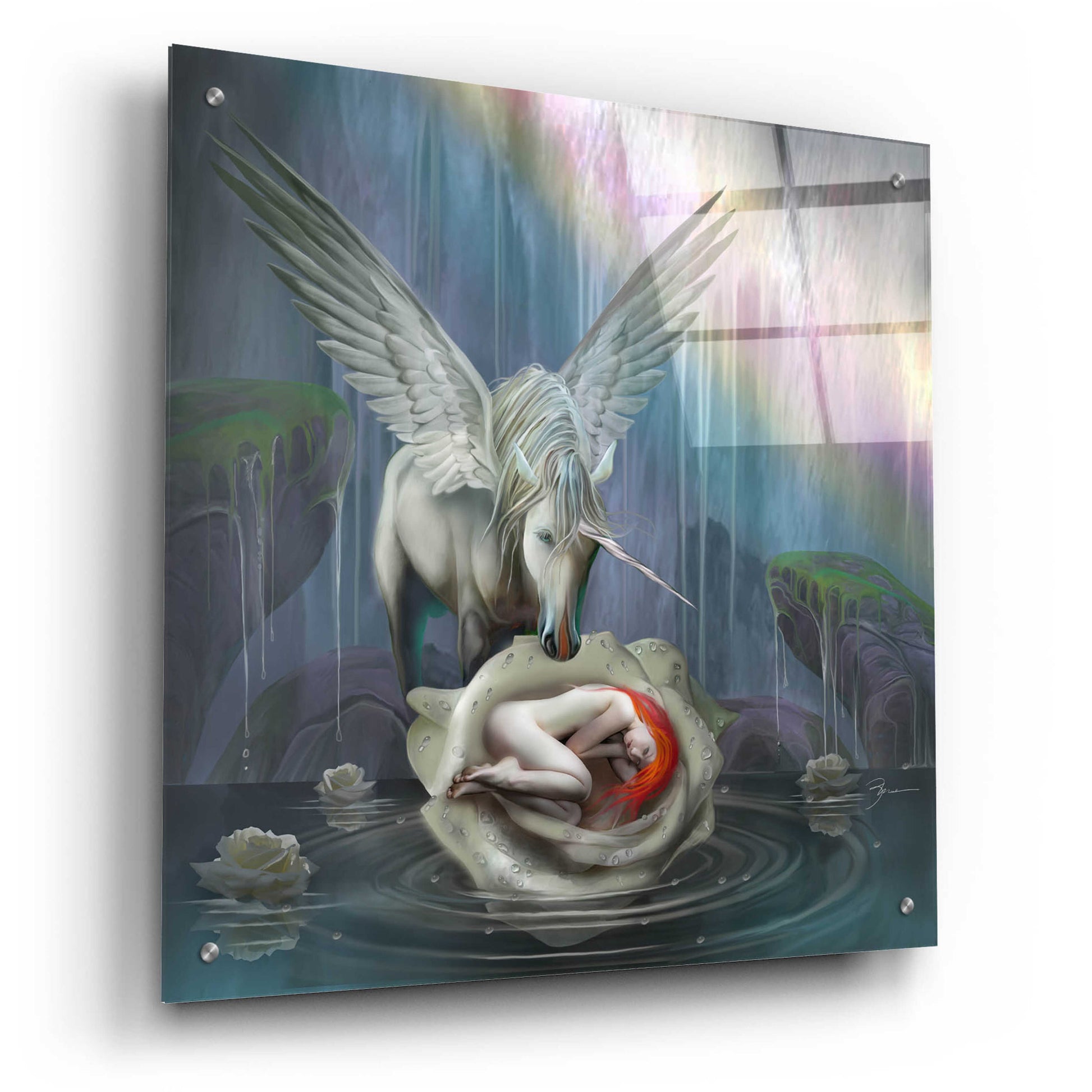 Epic Art 'Venus Rebirth' by Enright, Acrylic Glass Wall Art,24x24