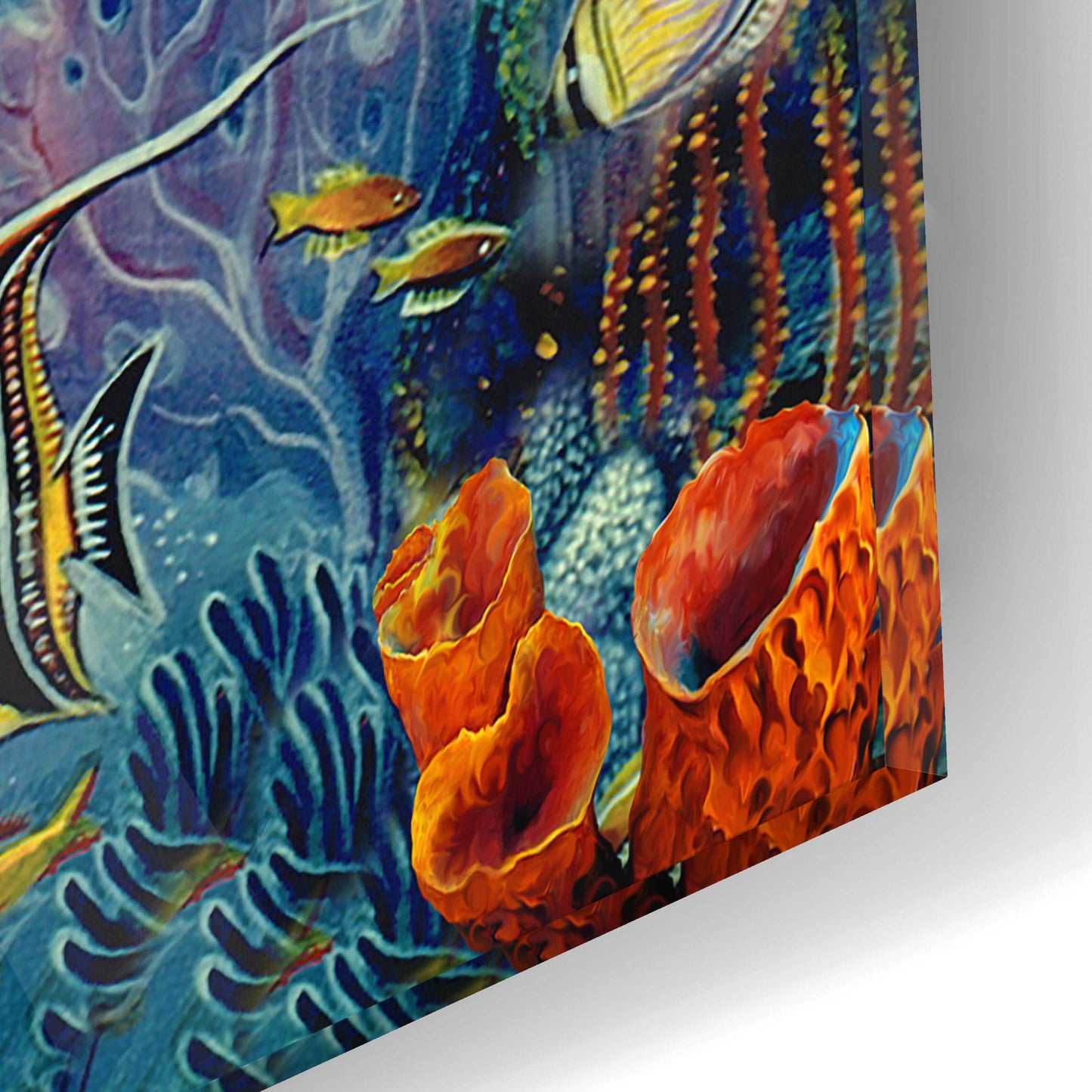 Epic Art 'Visions of Atlantis' by Enright, Acrylic Glass Wall Art,12x12