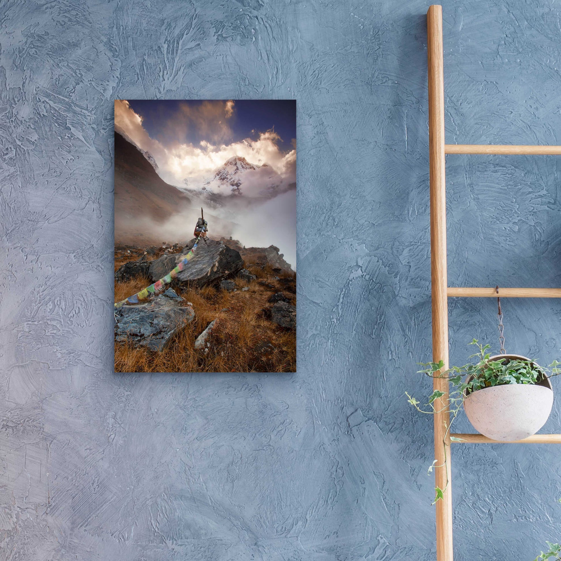 Epic Art 'Annapurna South' by Everlook Photography, Acrylic Glass Wall Art,16x24