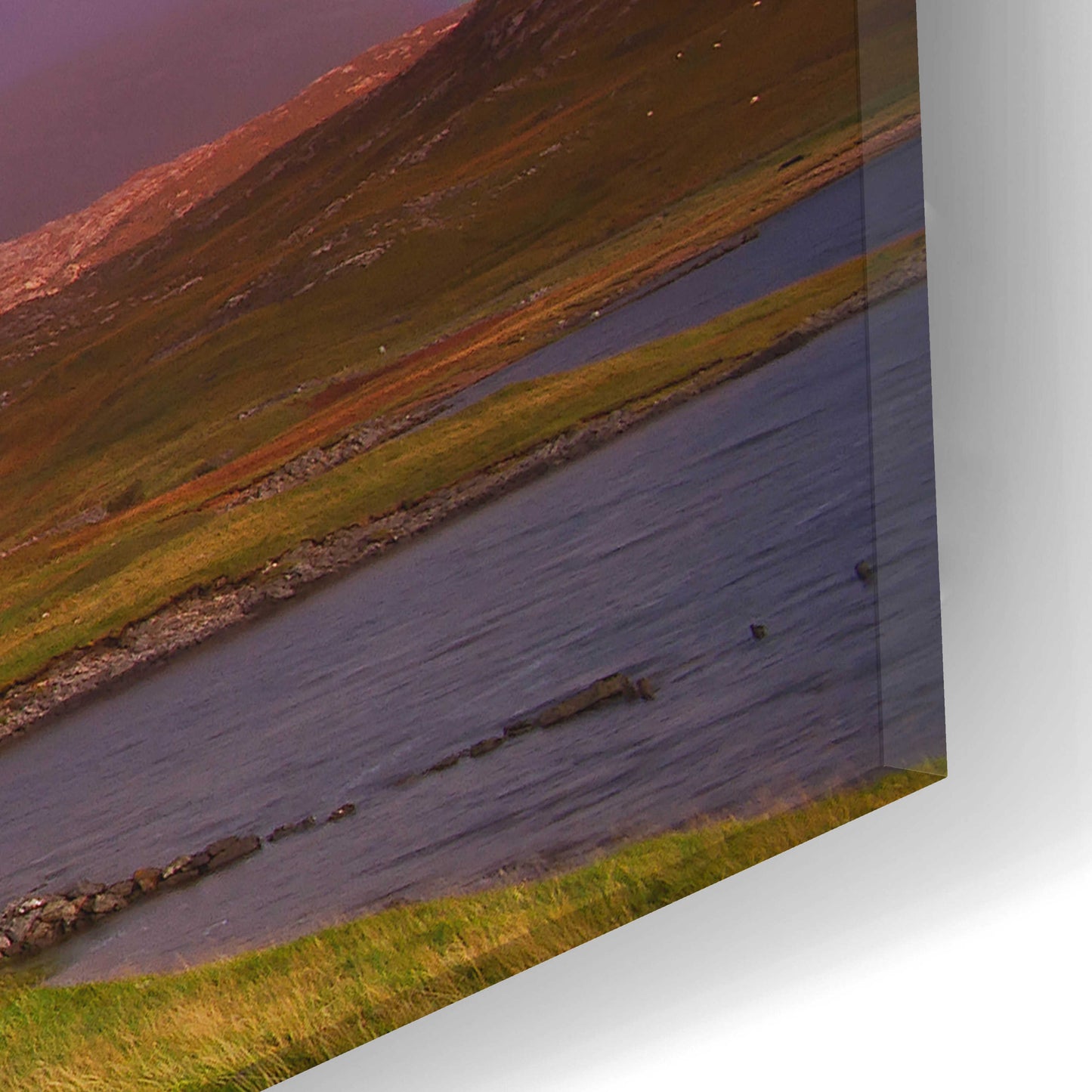 Epic Art 'Ardvreck Castle' by Everlook Photography, Acrylic Glass Wall Art,24x12