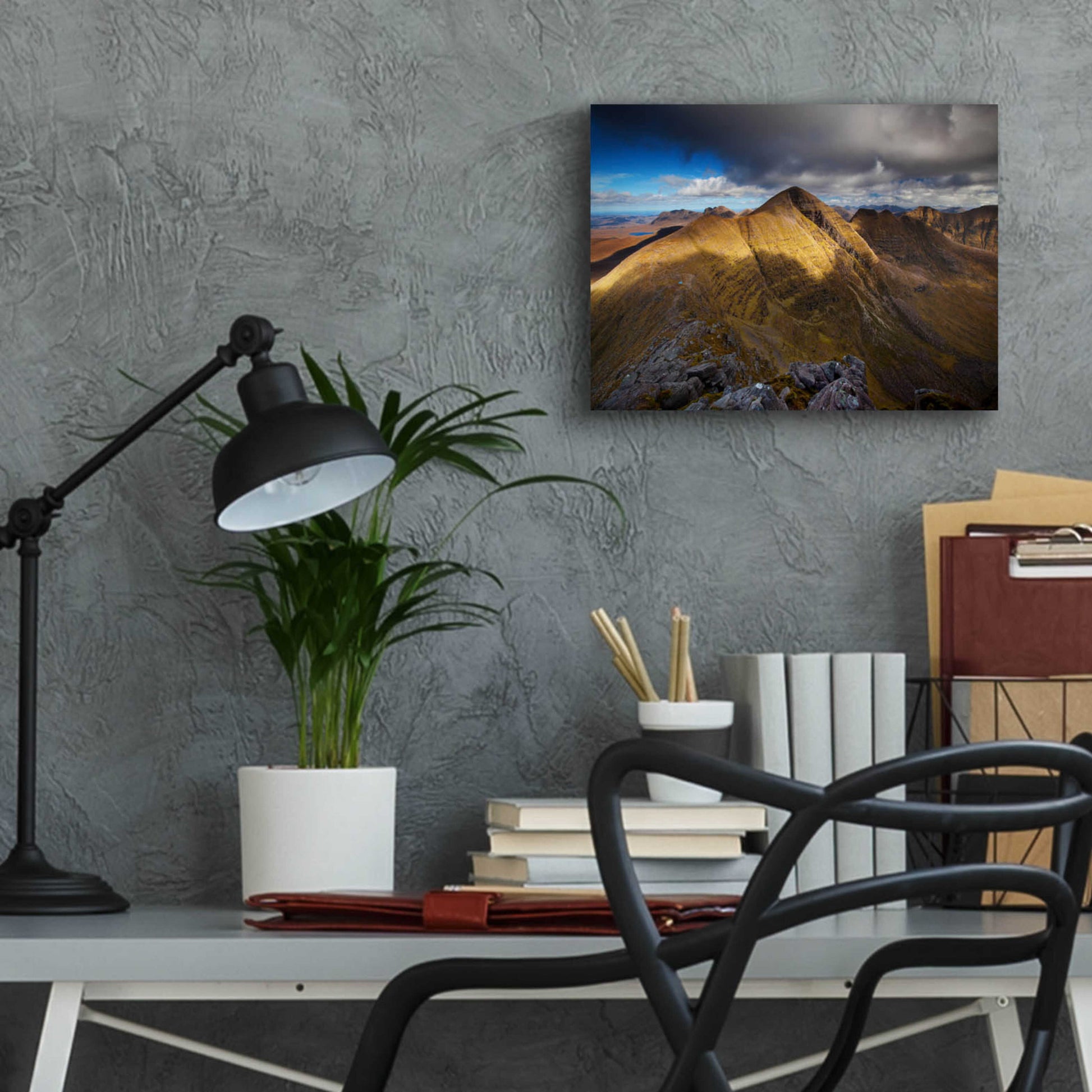 Epic Art 'Beinn Alligin' by Everlook Photography, Acrylic Glass Wall Art,16x12