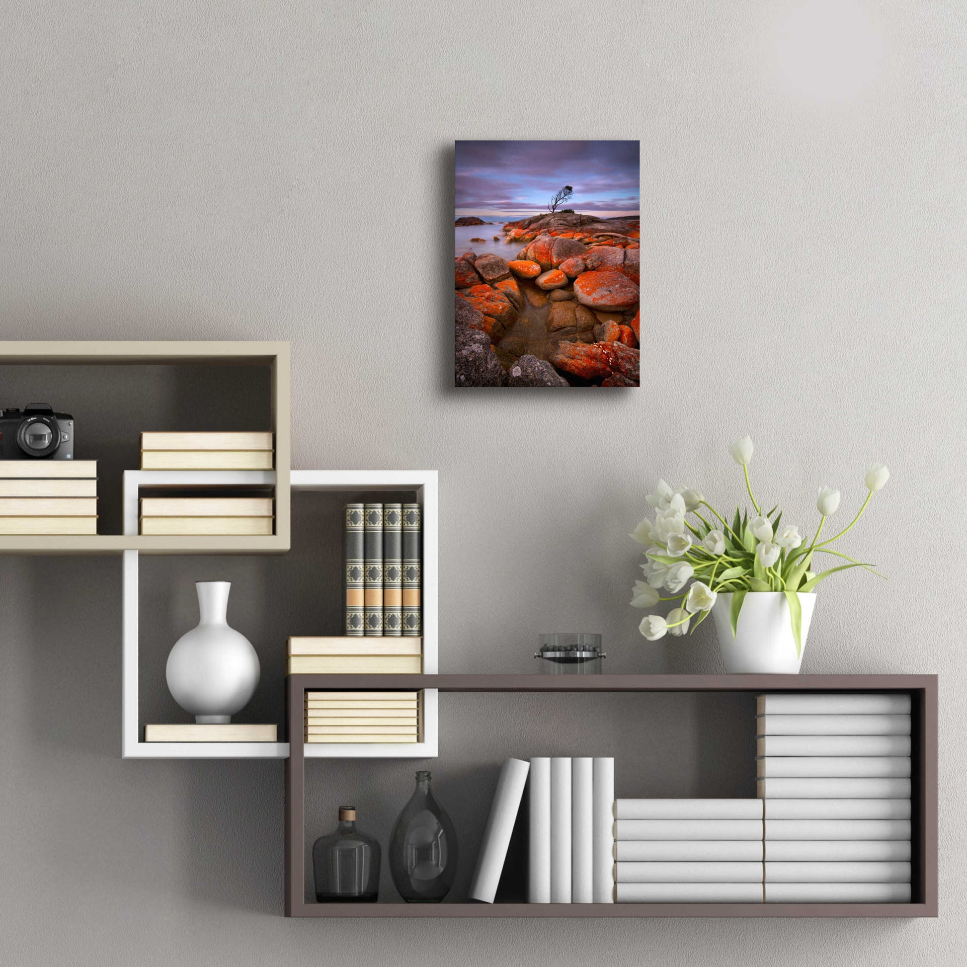 Epic Art 'Binalong Bay' by Everlook Photography, Acrylic Glass Wall Art,12x16