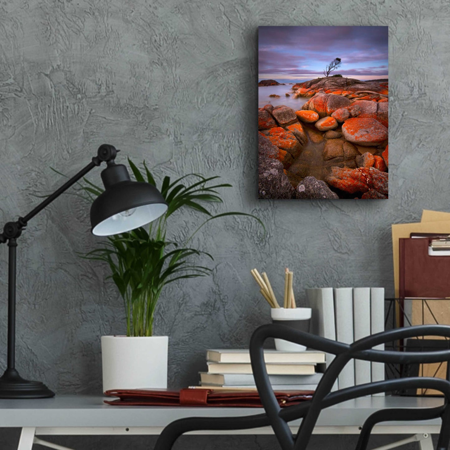 Epic Art 'Binalong Bay' by Everlook Photography, Acrylic Glass Wall Art,12x16