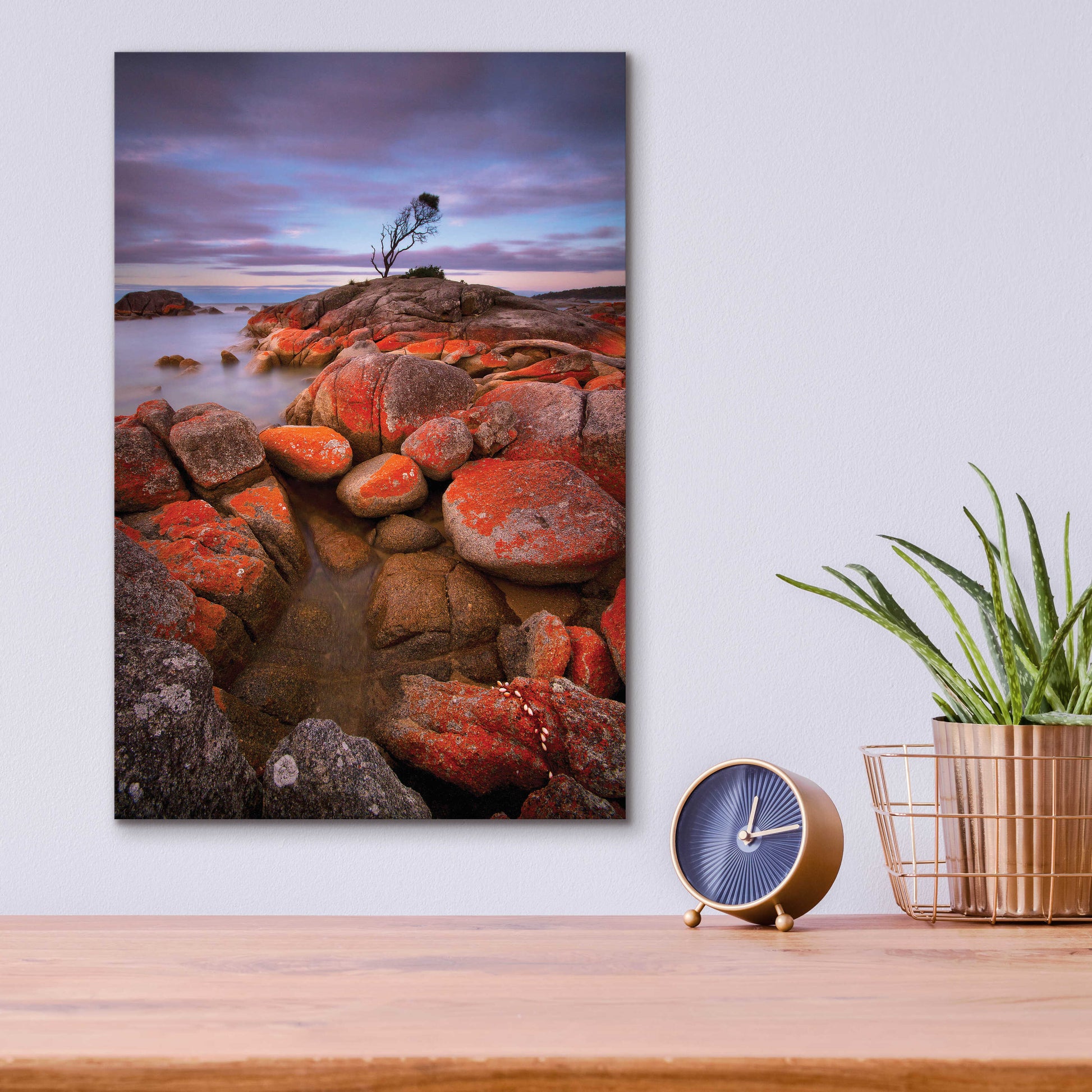 Epic Art 'Binalong Bay' by Everlook Photography, Acrylic Glass Wall Art,12x16