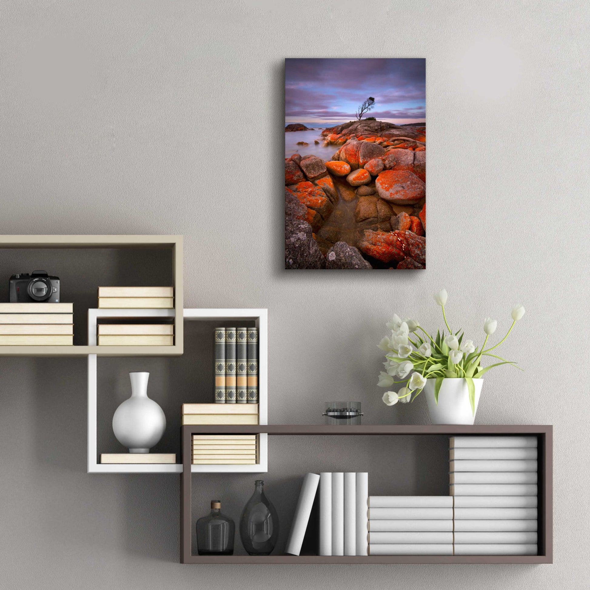 Epic Art 'Binalong Bay' by Everlook Photography, Acrylic Glass Wall Art,16x24