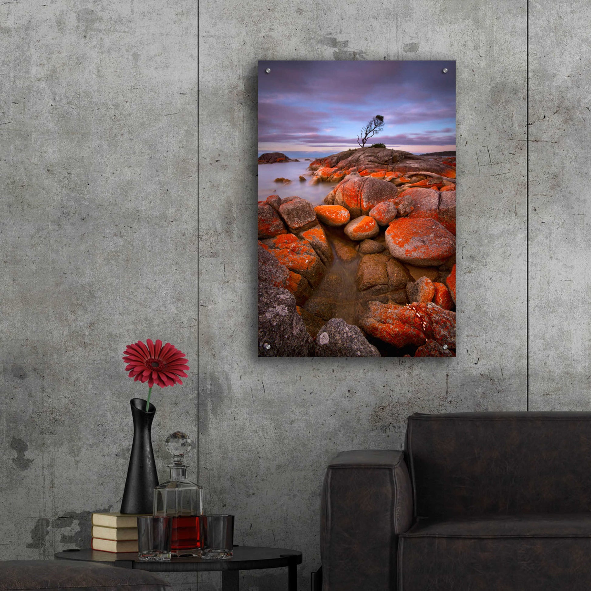 Epic Art 'Binalong Bay' by Everlook Photography, Acrylic Glass Wall Art,24x36