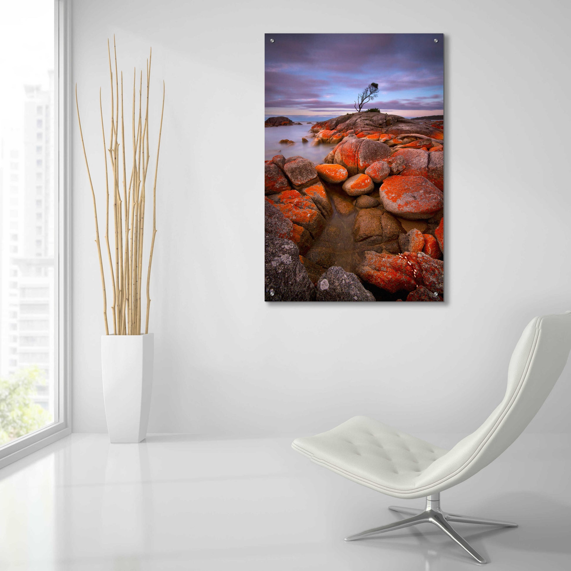 Epic Art 'Binalong Bay' by Everlook Photography, Acrylic Glass Wall Art,24x36