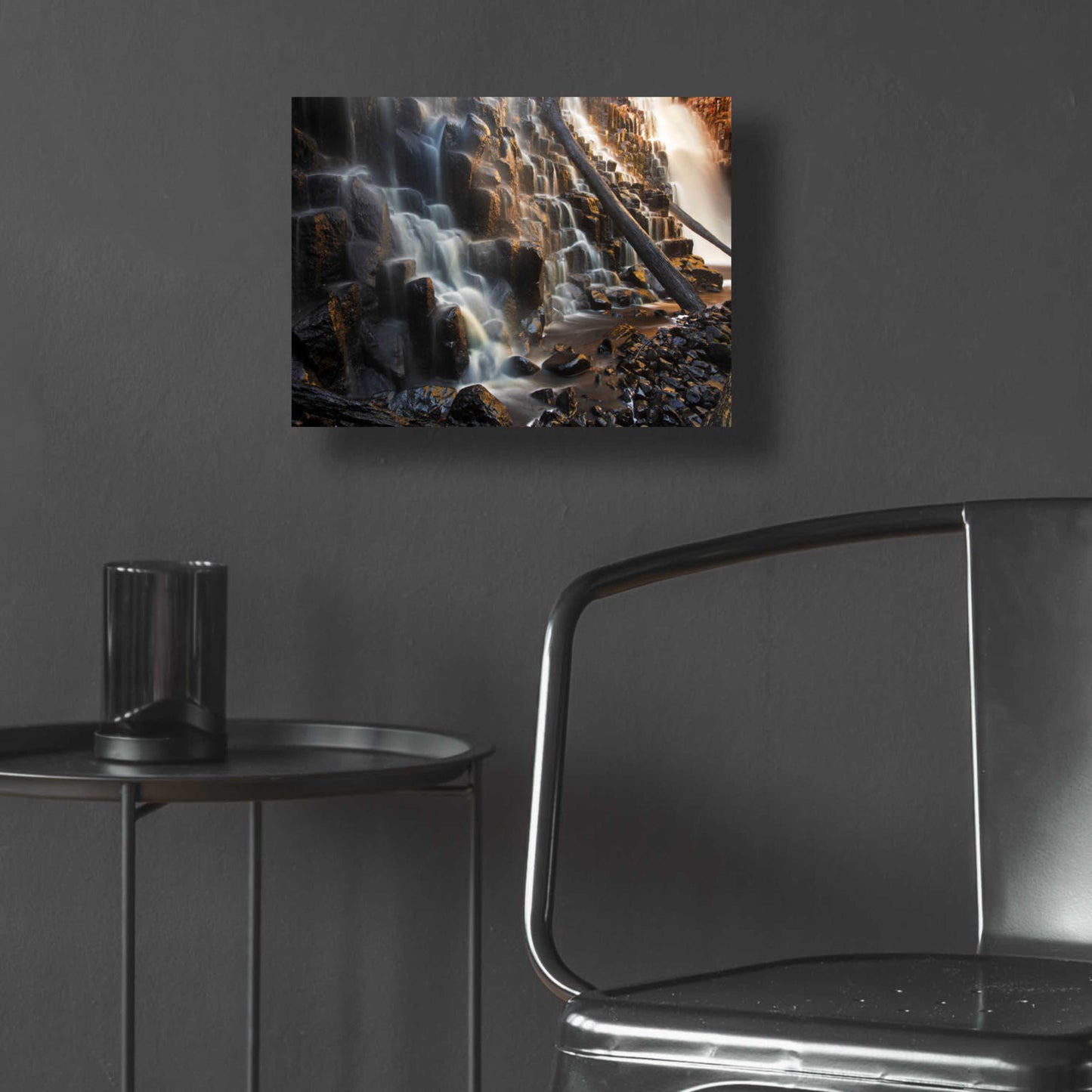 Epic Art 'Dip Falls' by Everlook Photography, Acrylic Glass Wall Art,16x12