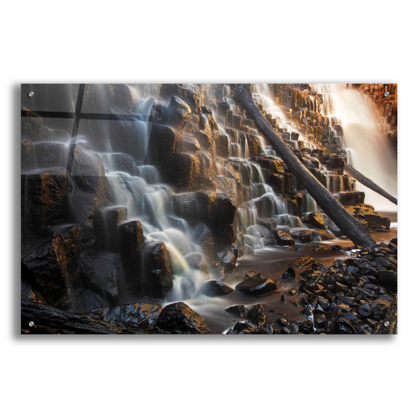 Epic Art 'Dip Falls' by Everlook Photography, Acrylic Glass Wall Art,36x24