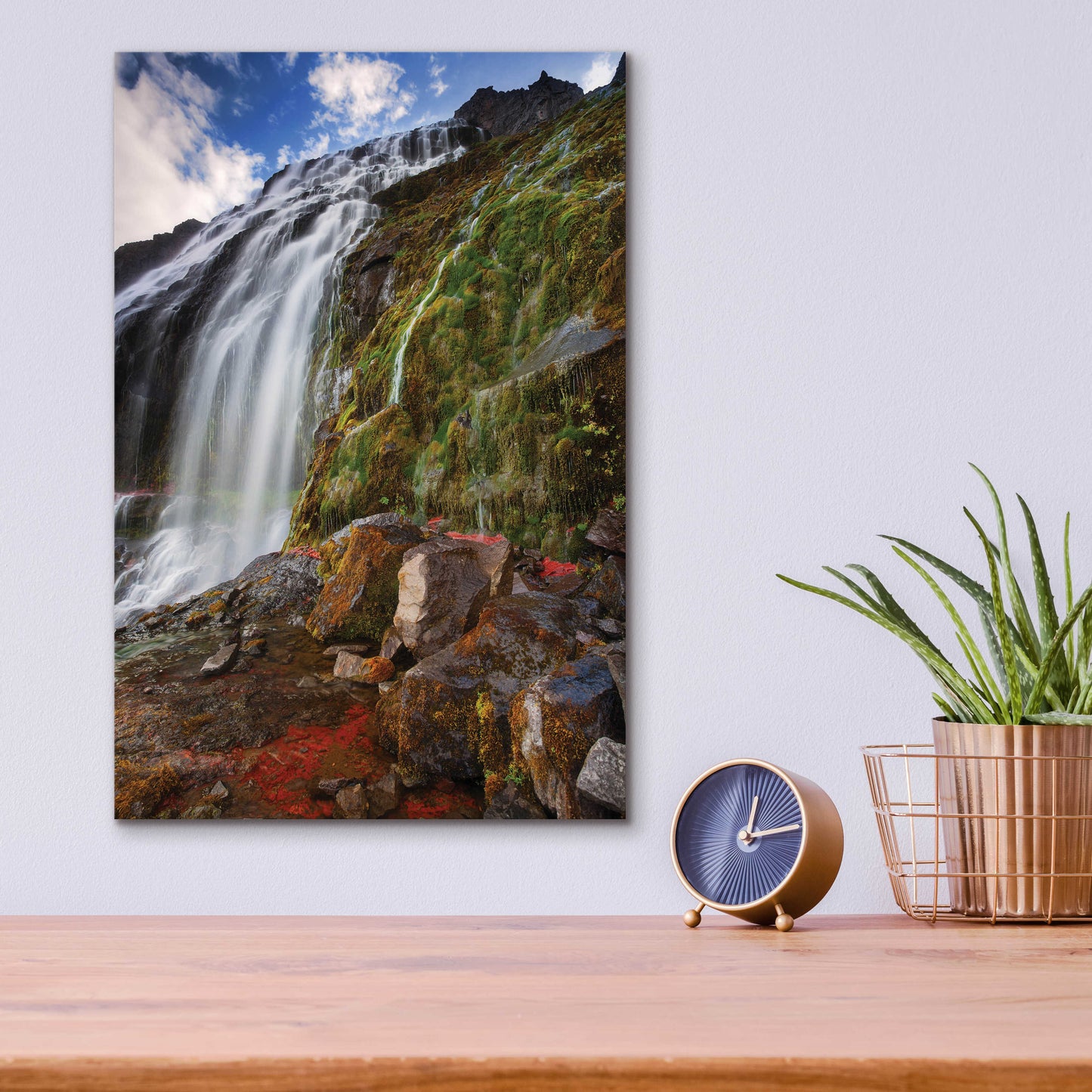 Epic Art 'Dynjandi' by Everlook Photography, Acrylic Glass Wall Art,12x16